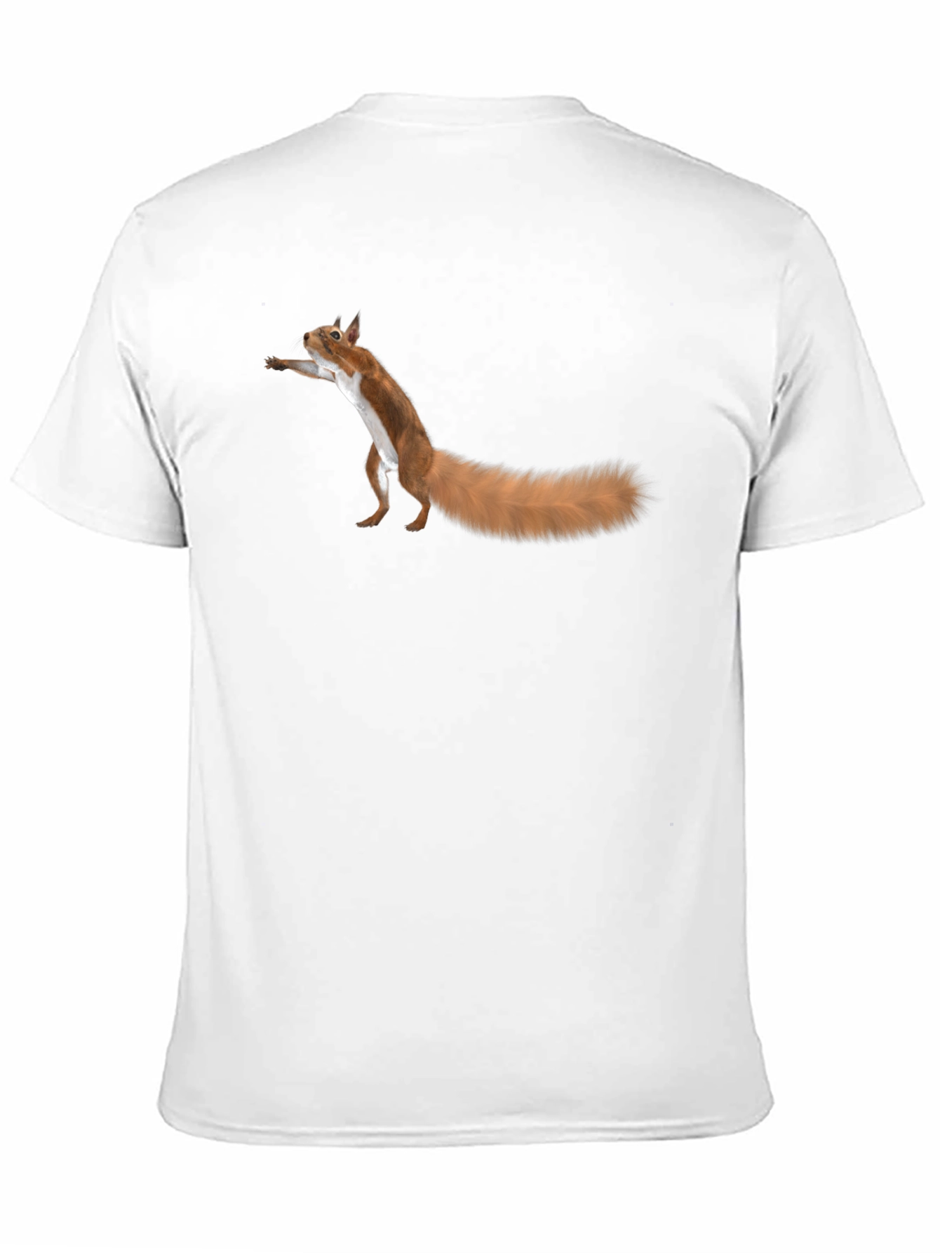 Squirrel Graphic Tee - Fun Black T-Shirt