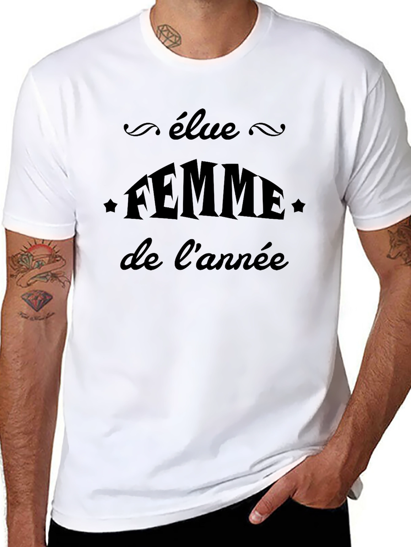 Elected Woman of the Year T-Shirt - Black