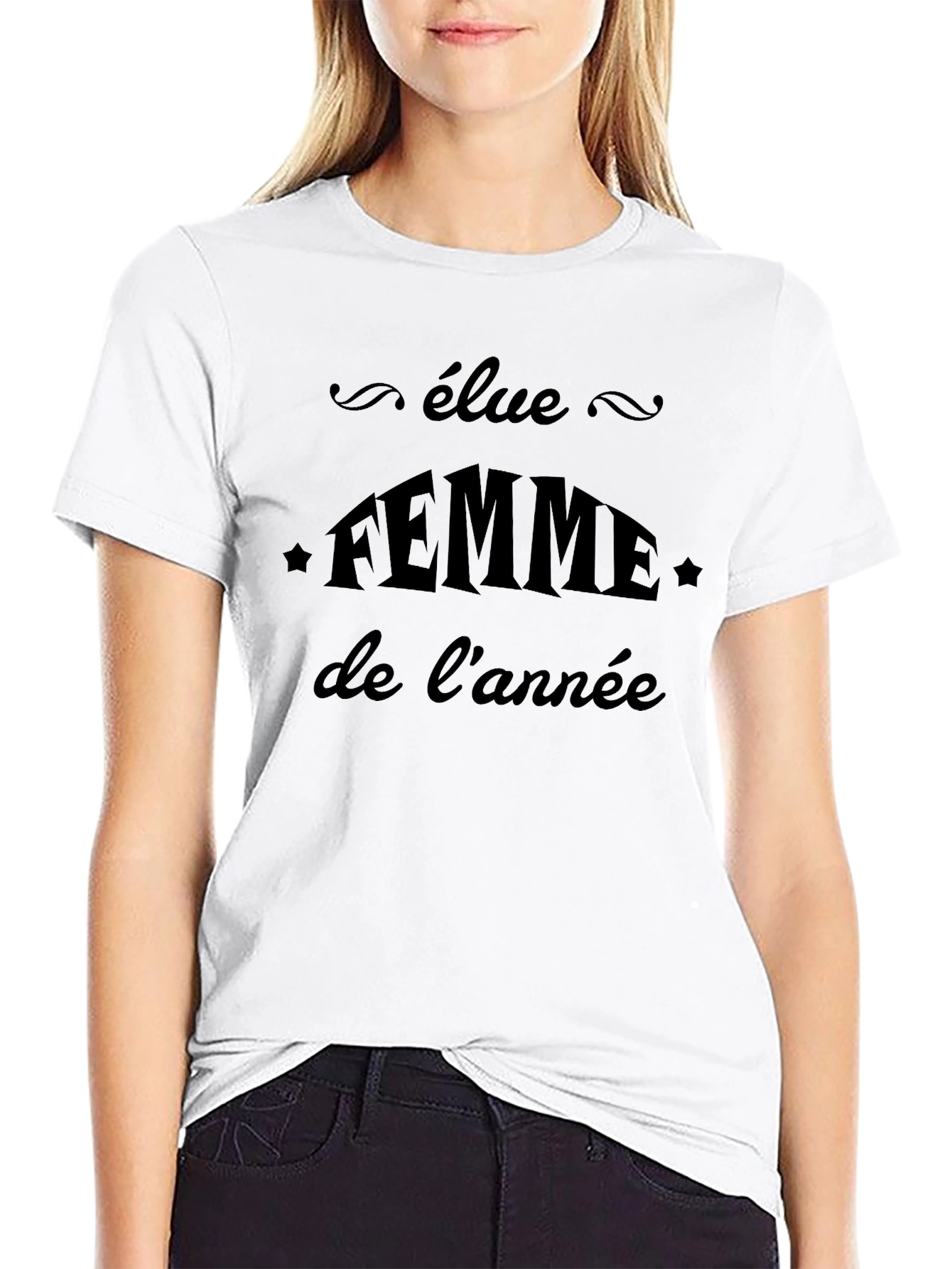 Elected Woman of the Year T-Shirt - Black
