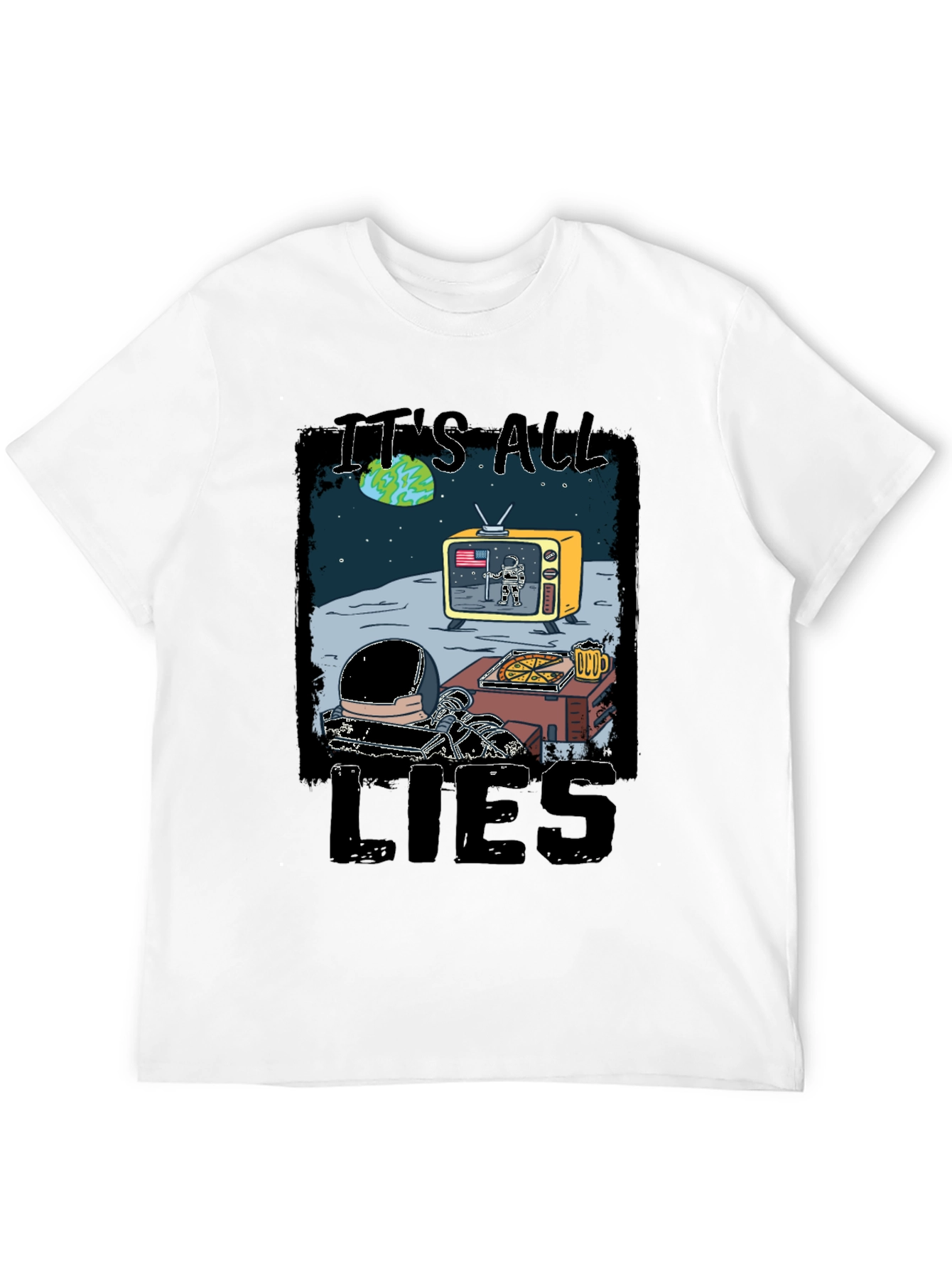 Its All Lies Conspiracy T-Shirt