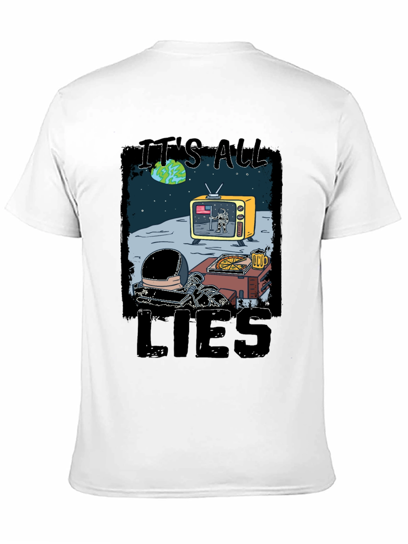Its All Lies Conspiracy T-Shirt