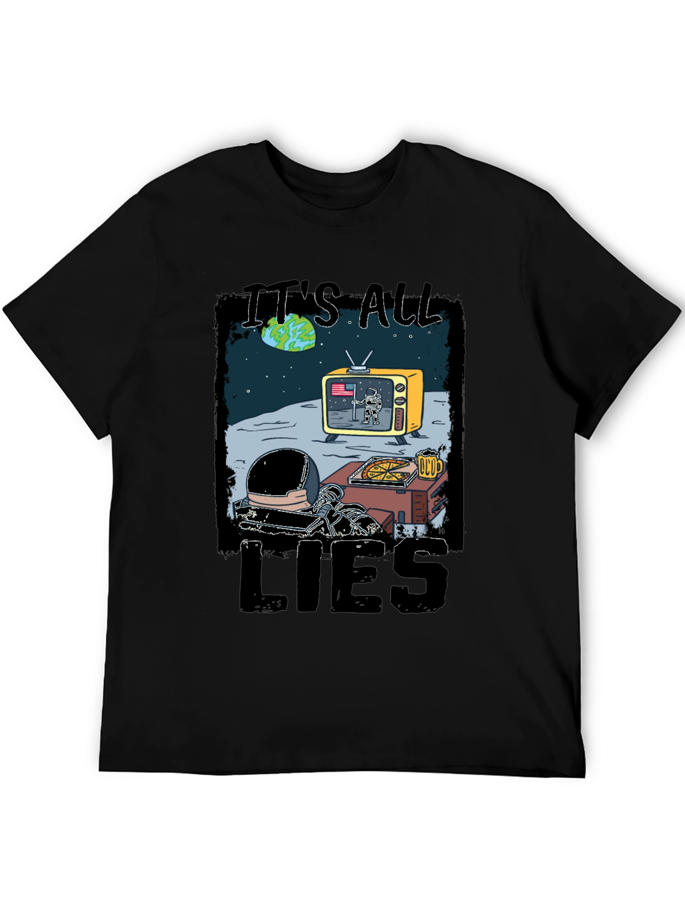 Its All Lies Conspiracy T-Shirt