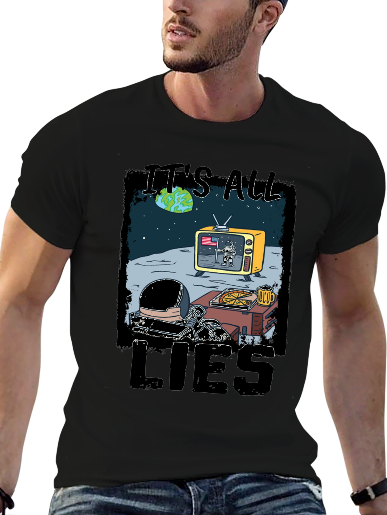 Its All Lies Conspiracy T-Shirt