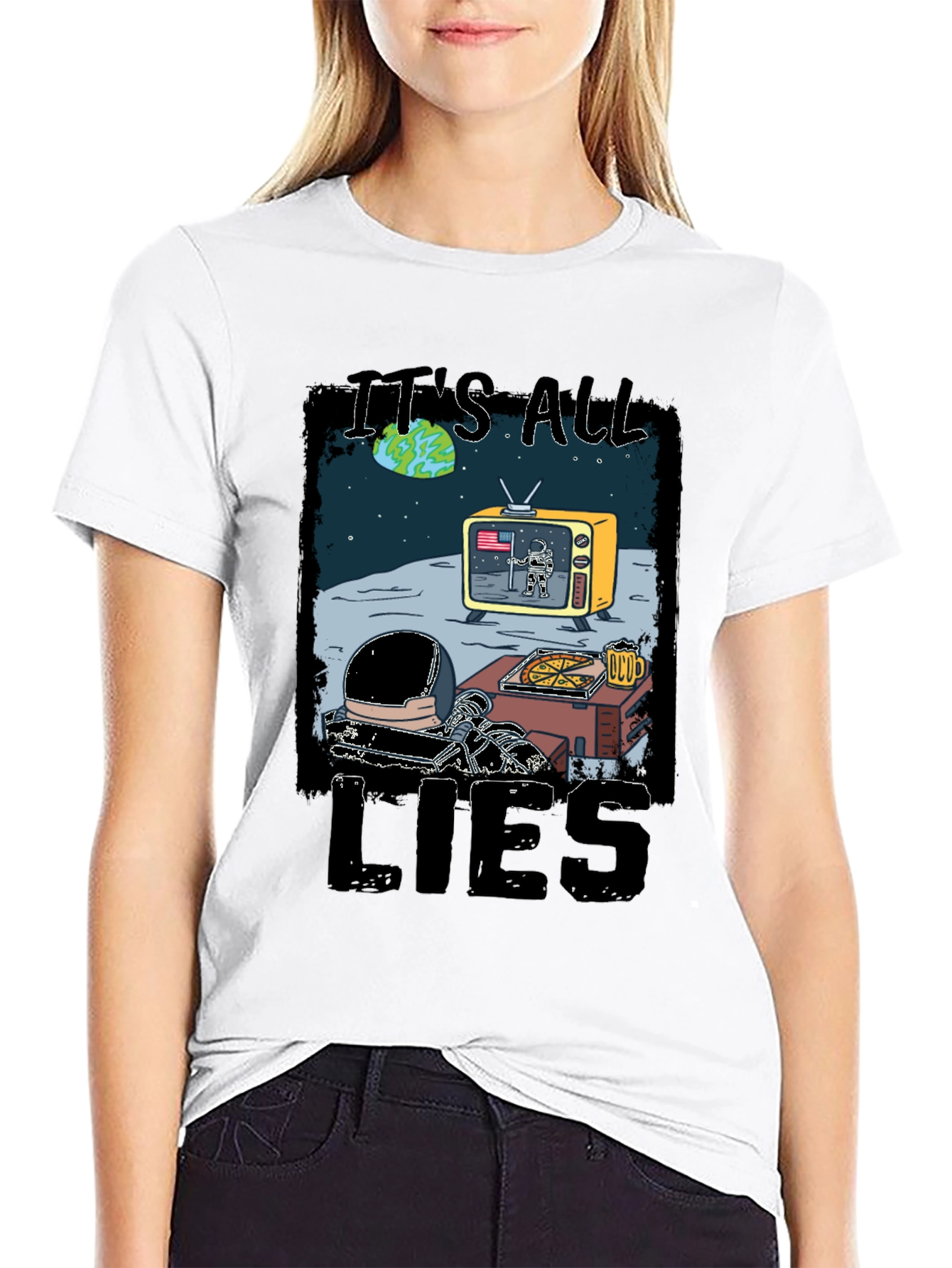 Its All Lies Conspiracy T-Shirt