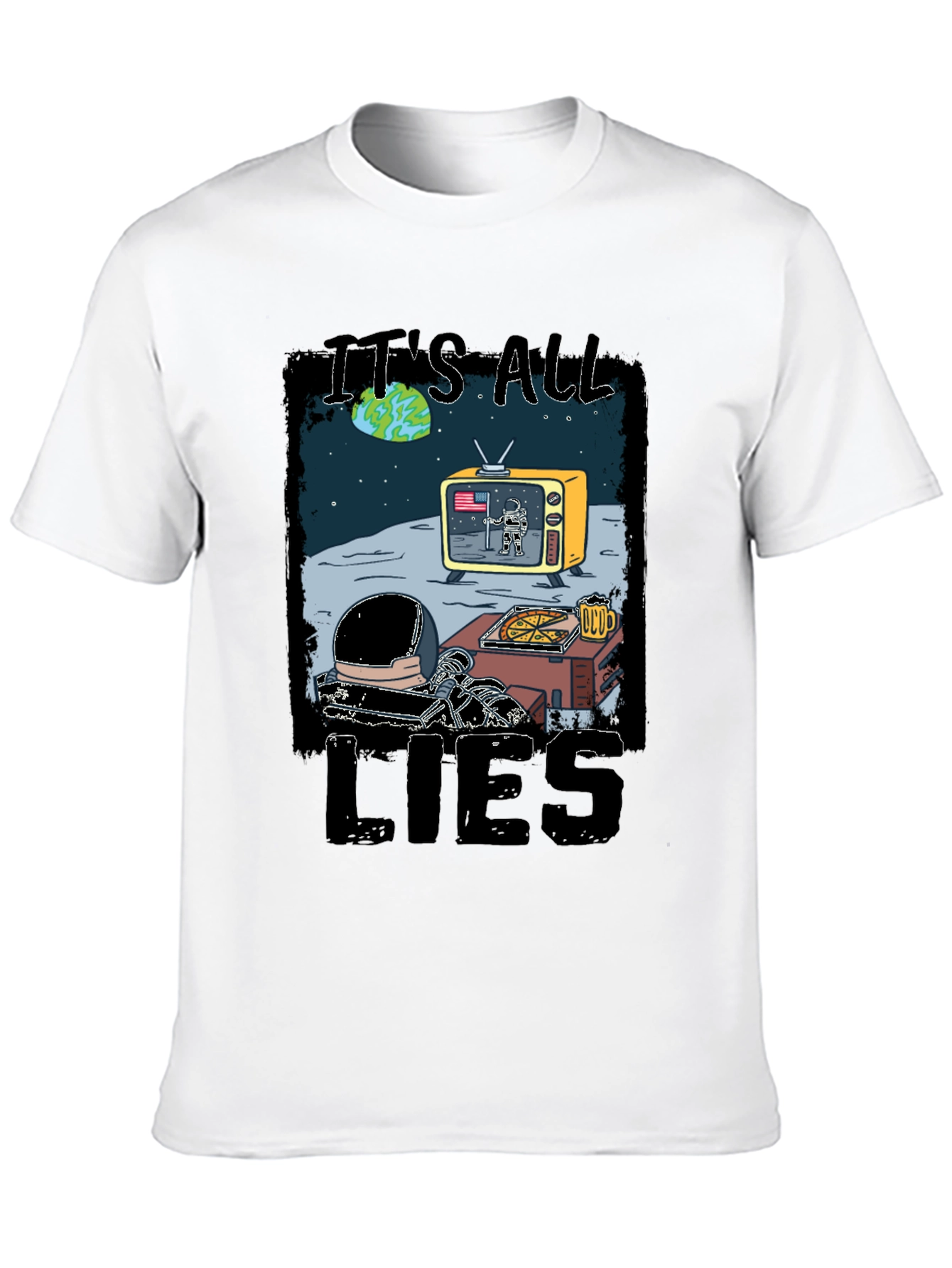 Its All Lies Conspiracy T-Shirt
