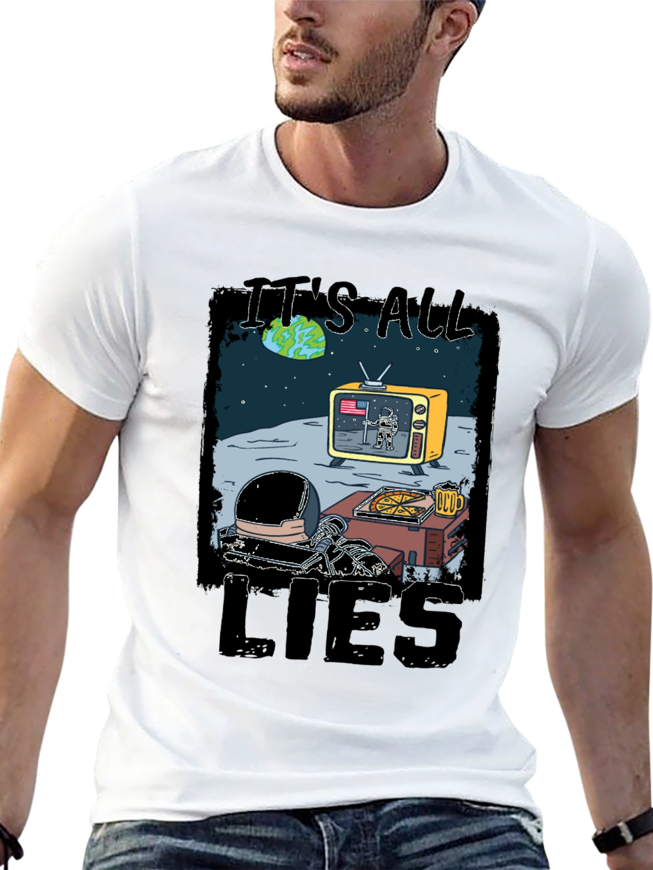 Its All Lies Conspiracy T-Shirt
