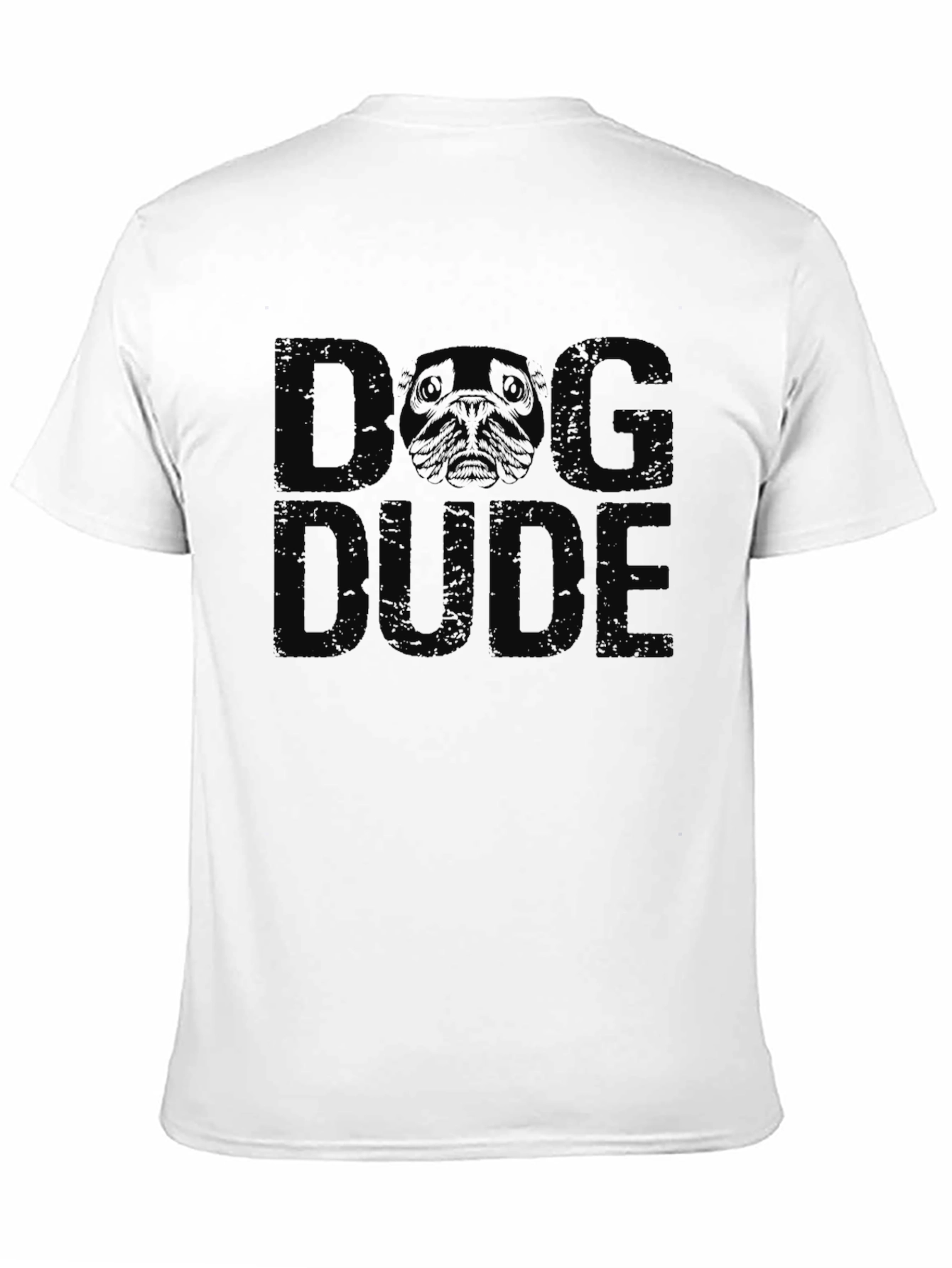 Dog Dude Graphic T-Shirt - Black