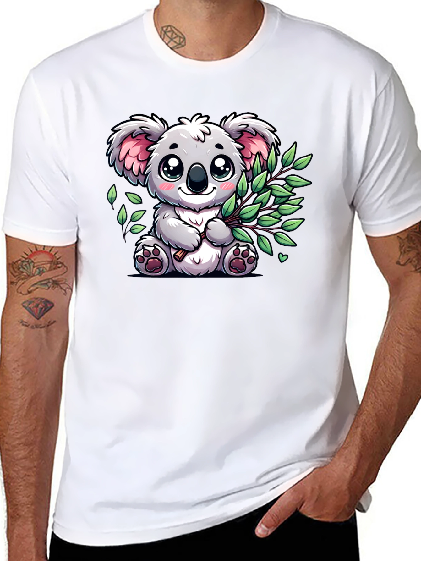 Cute Koala Bear Graphic T-Shirt