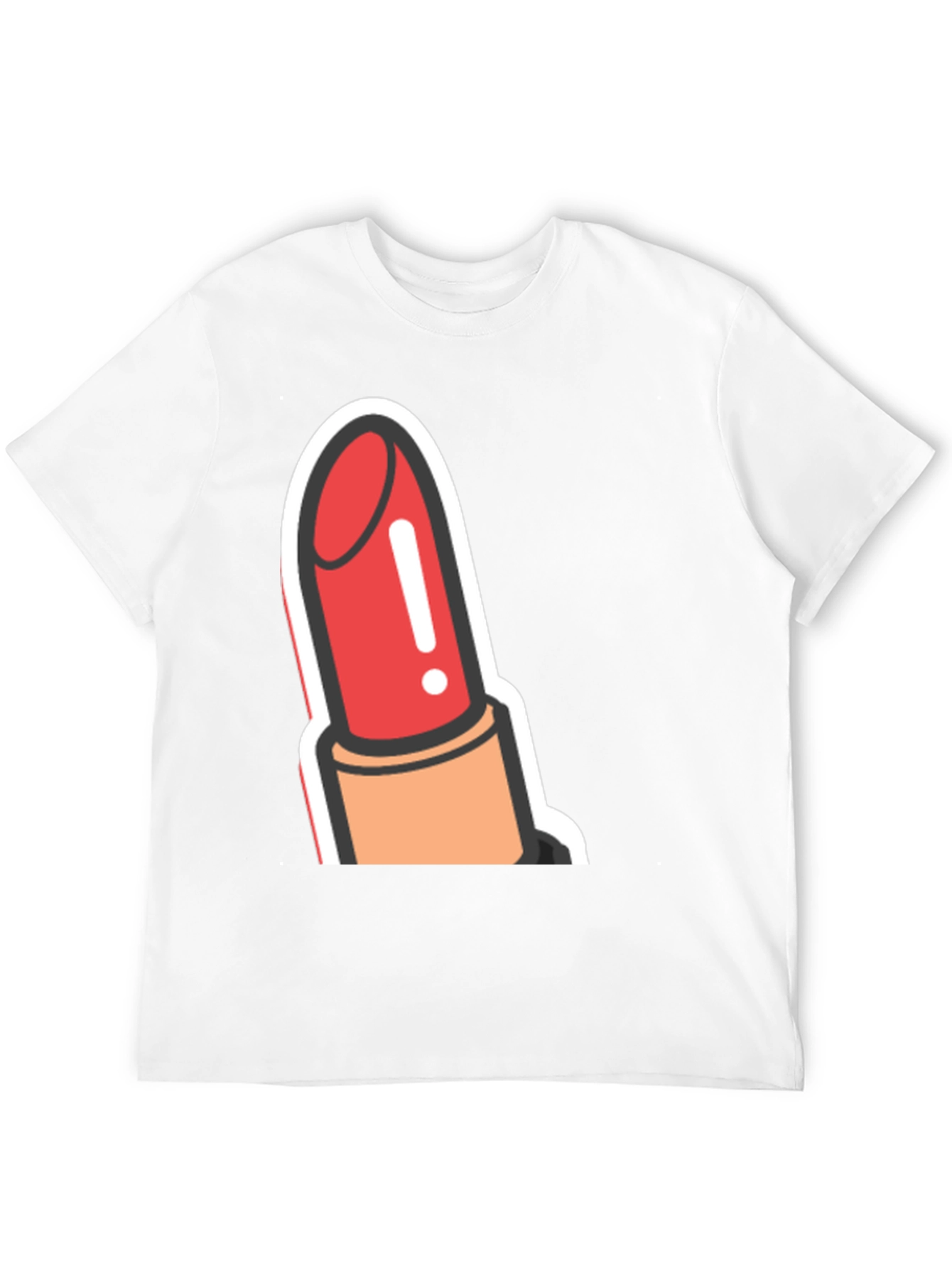 Lipstick Graphic Tee - Bold & Stylish