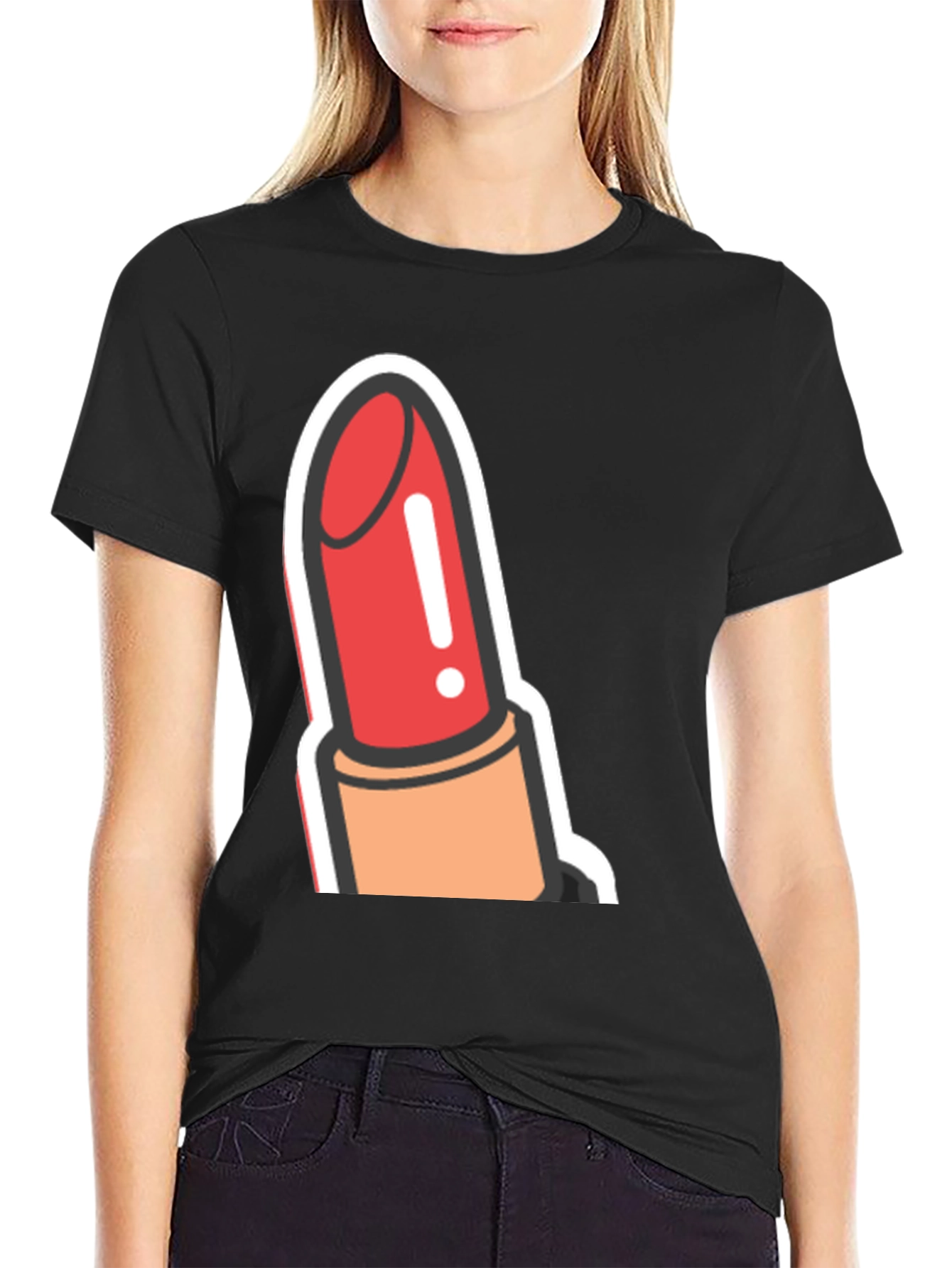 Lipstick Graphic Tee - Bold & Stylish