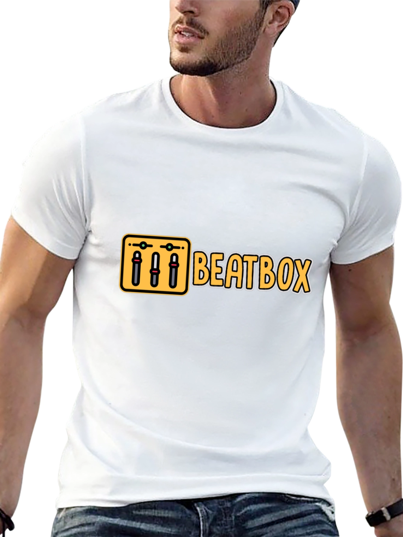Beatbox Graphic Tee - Music Lovers T-Shirt