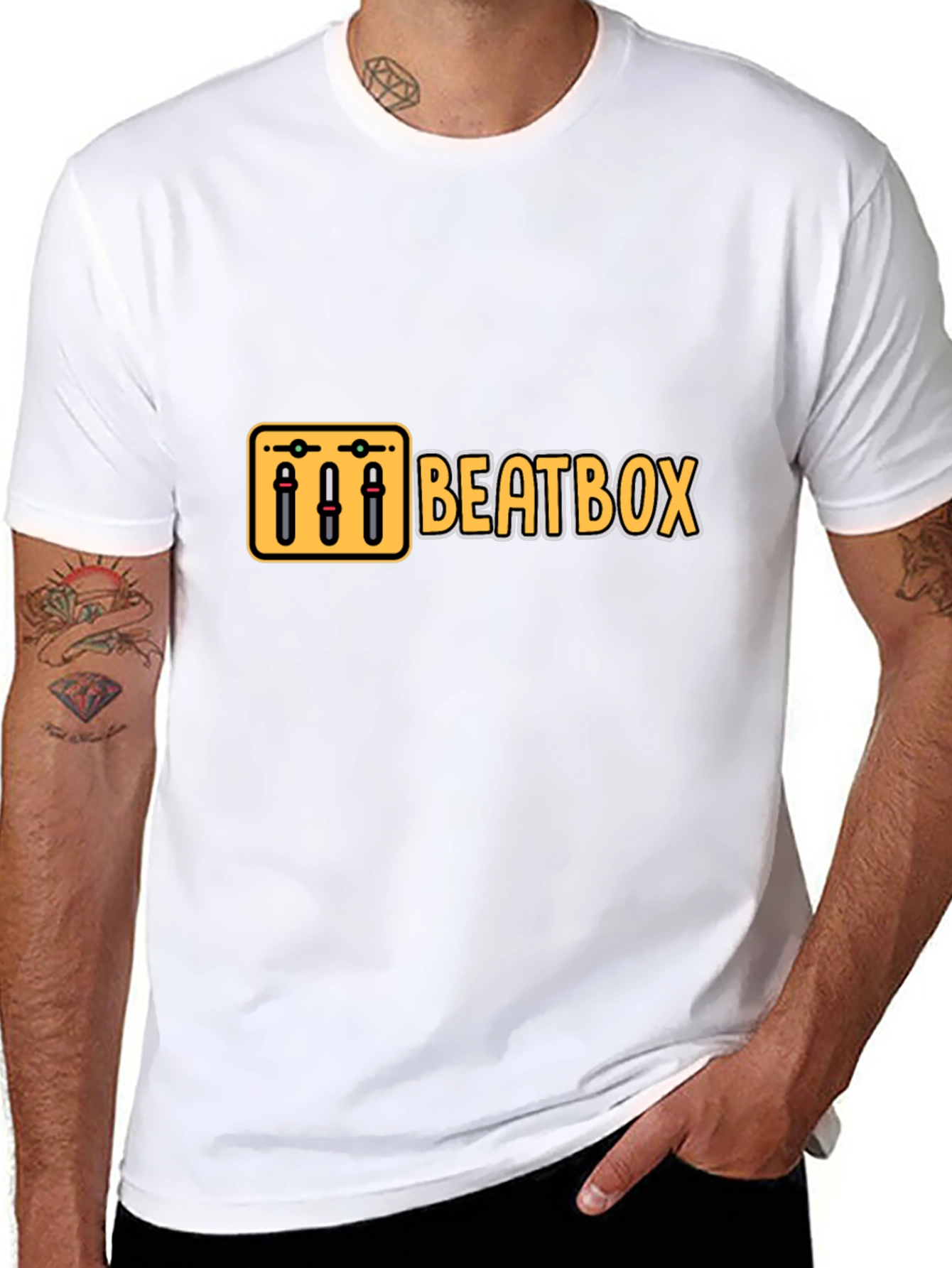 Beatbox Graphic Tee - Music Lovers T-Shirt