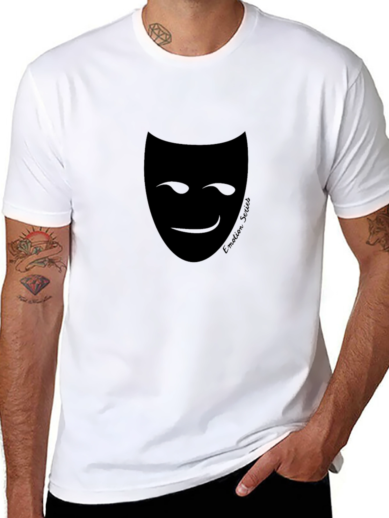 Emotional Series Black T-Shirt