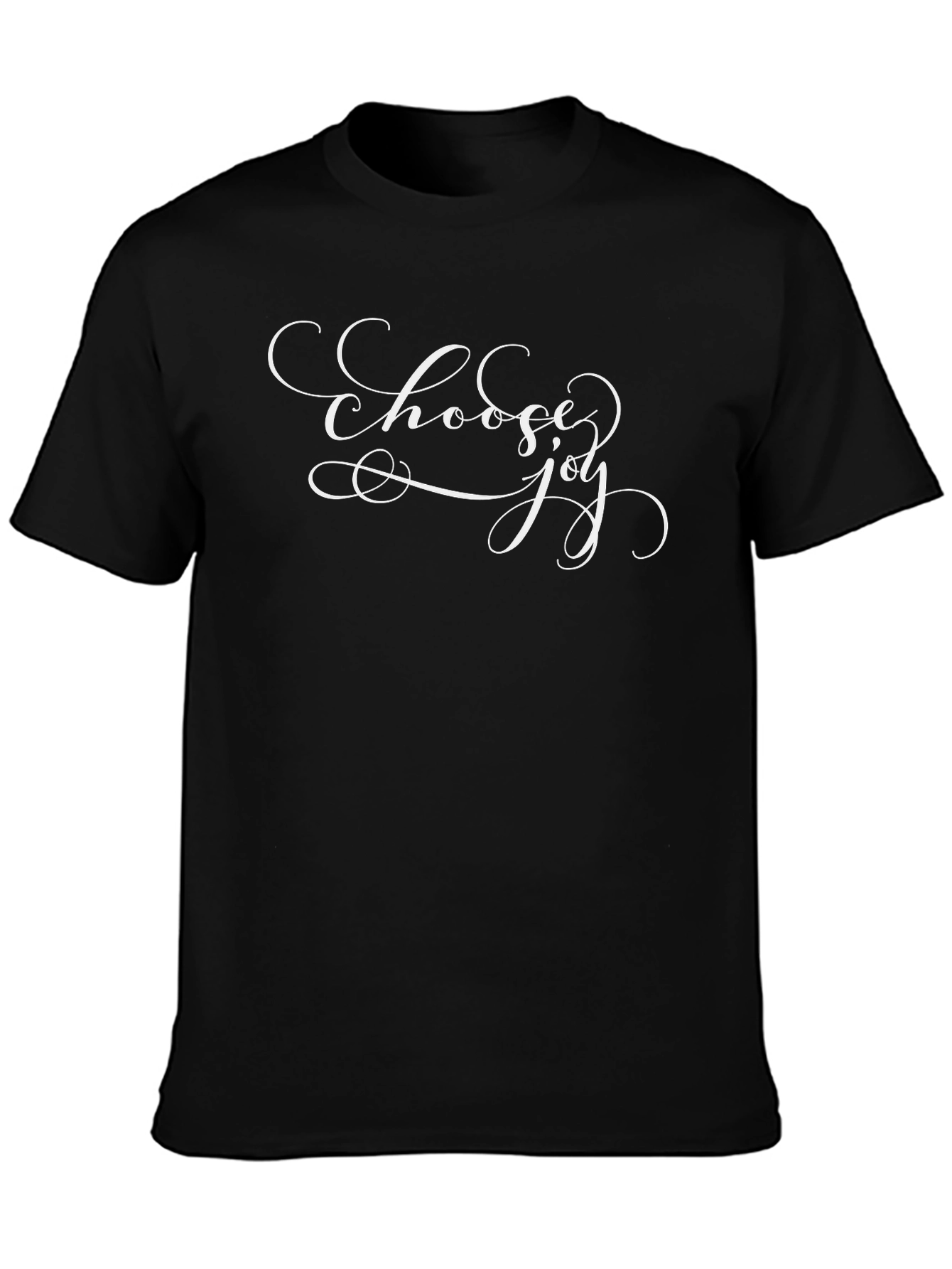 Choose Joy Graphic Tee - Black T-Shirt