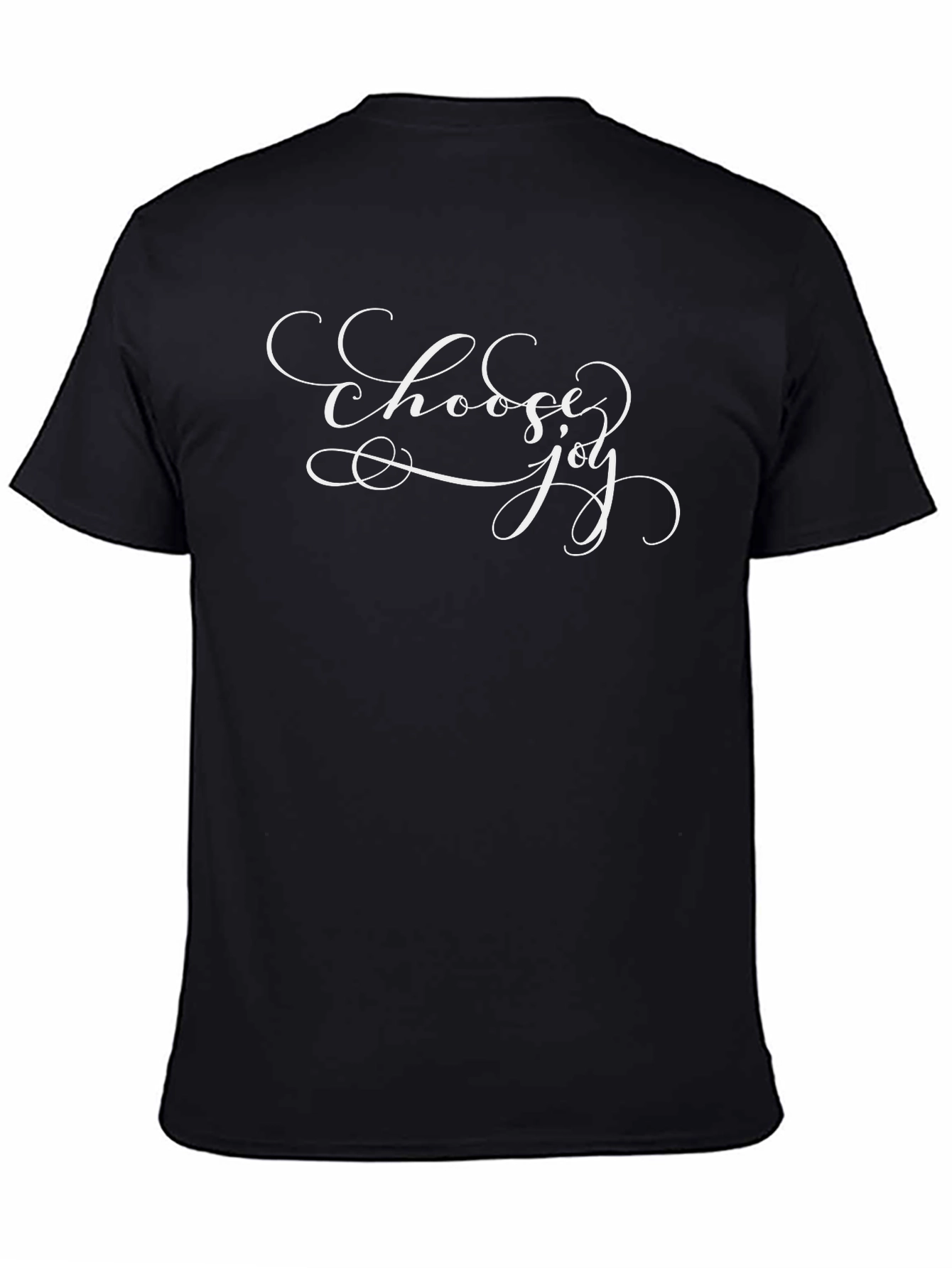 Choose Joy Graphic Tee - Black T-Shirt