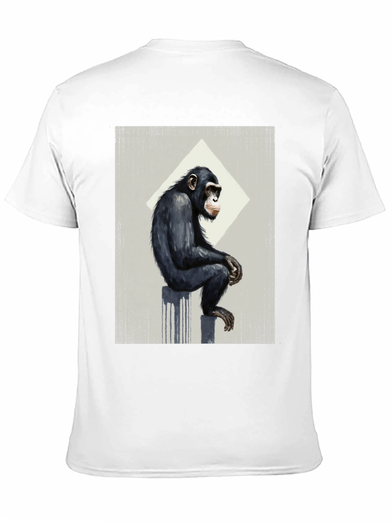 Chimpanzee Art Graphic Tee