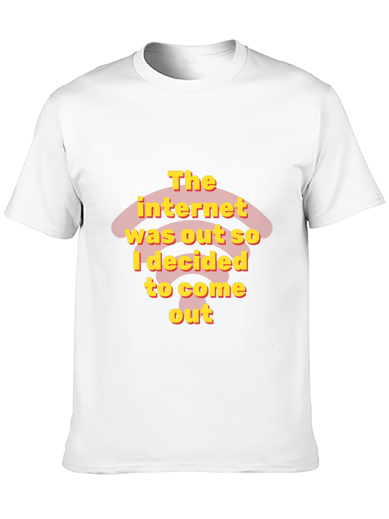Funny Internet Out Graphic T-Shirt