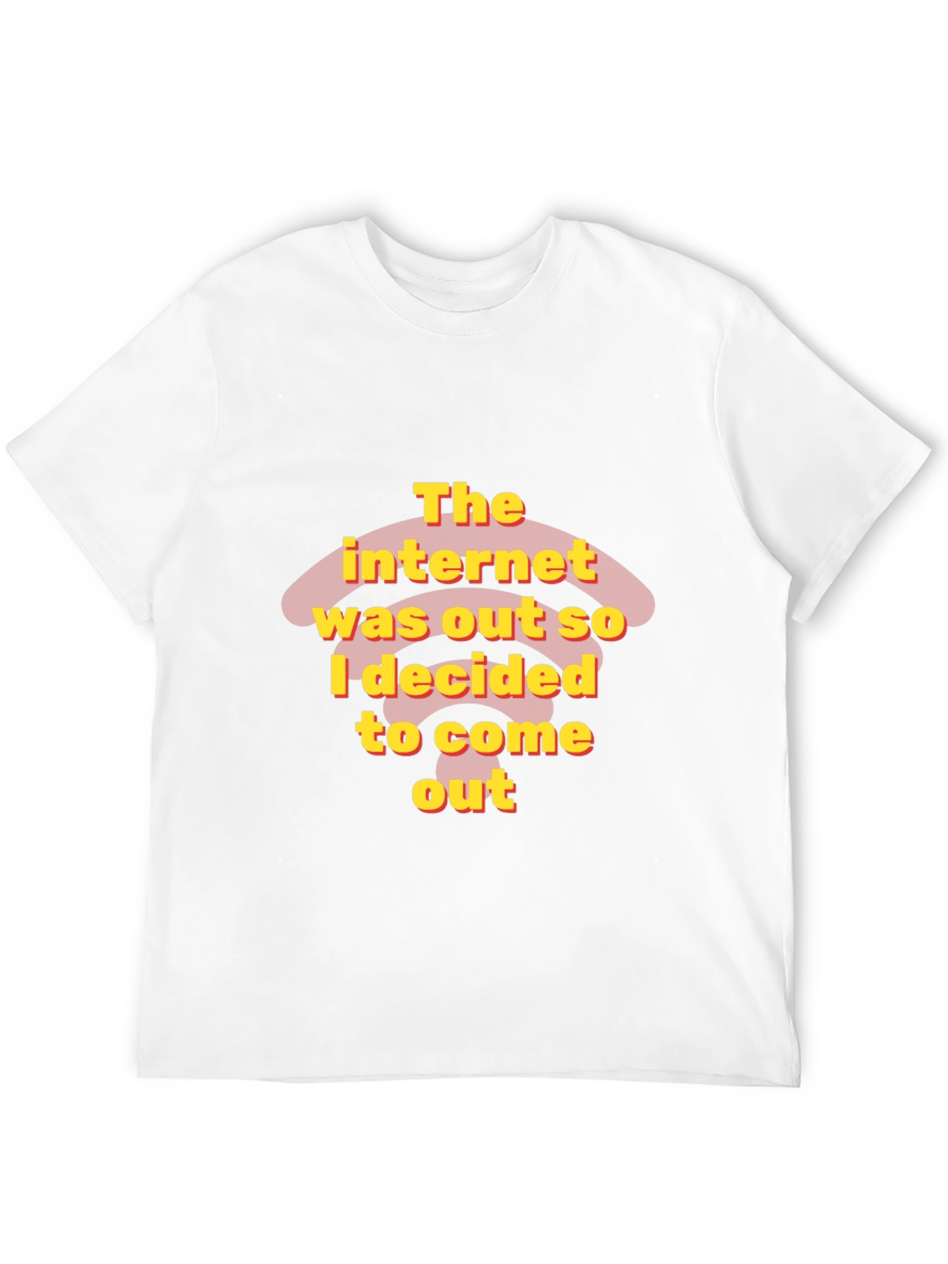 Funny Internet Out Graphic T-Shirt