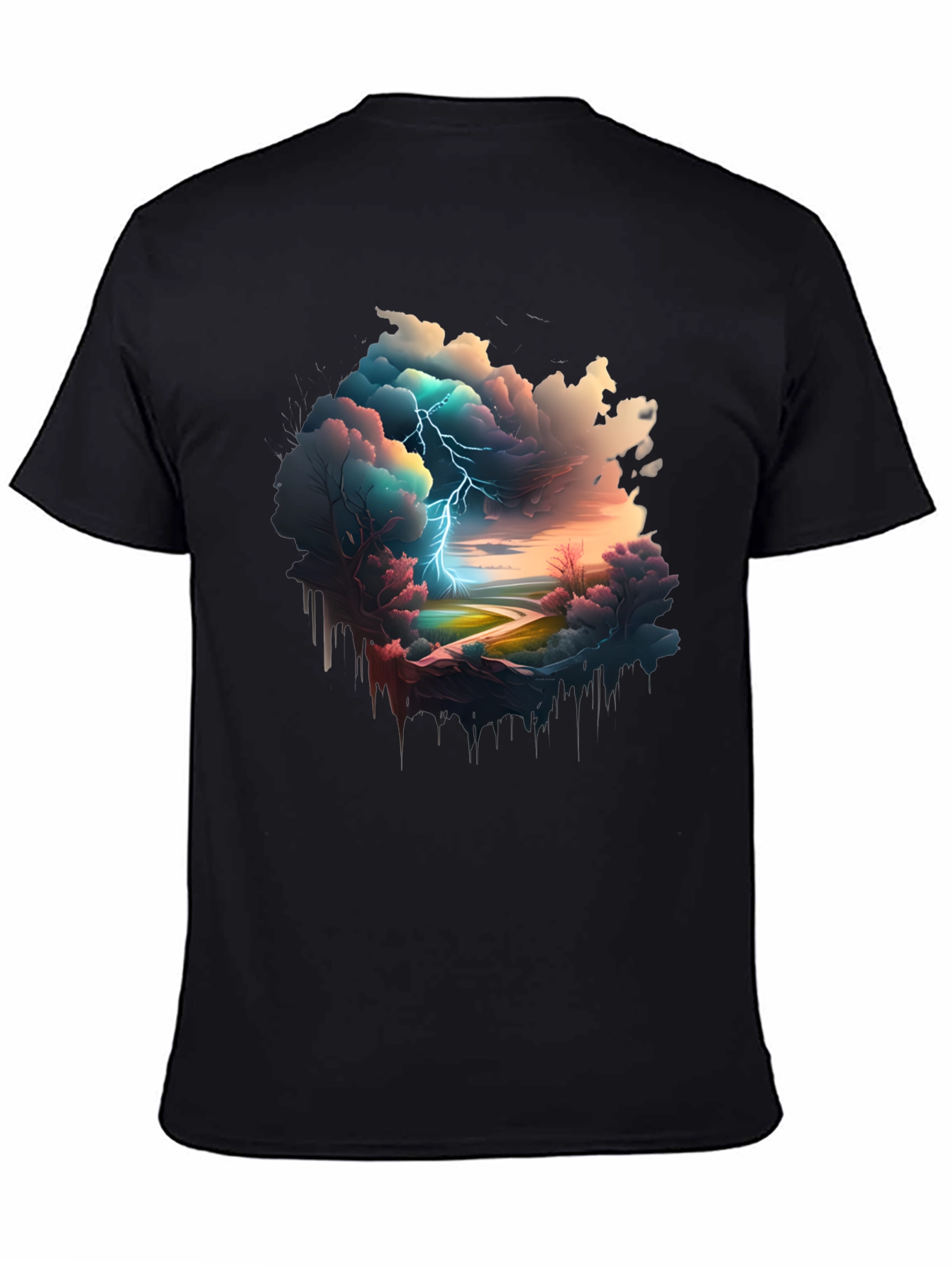Stormscape Graphic Tee - Unique Design
