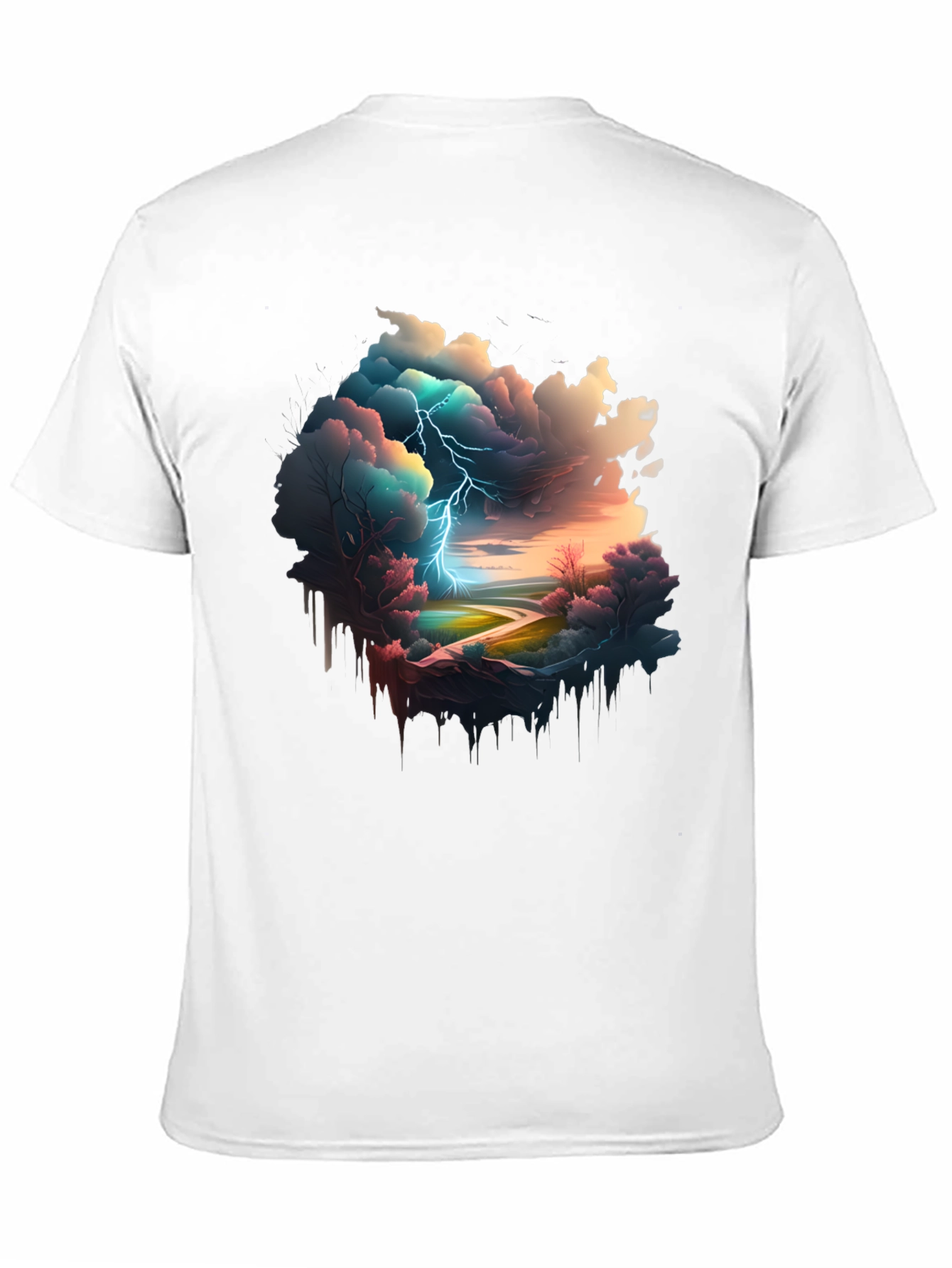 Stormscape Graphic Tee - Unique Design