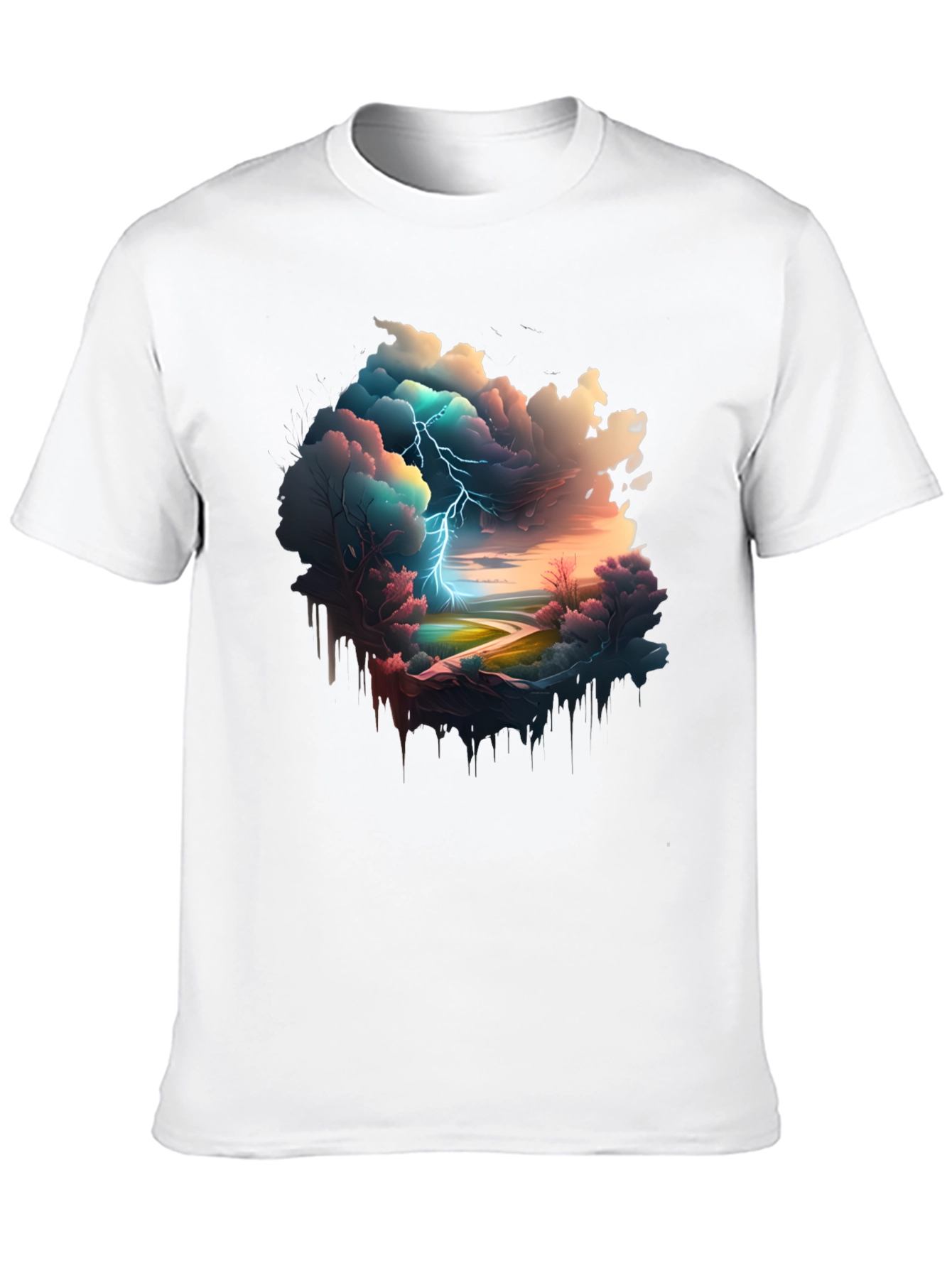 Stormscape Graphic Tee - Unique Design