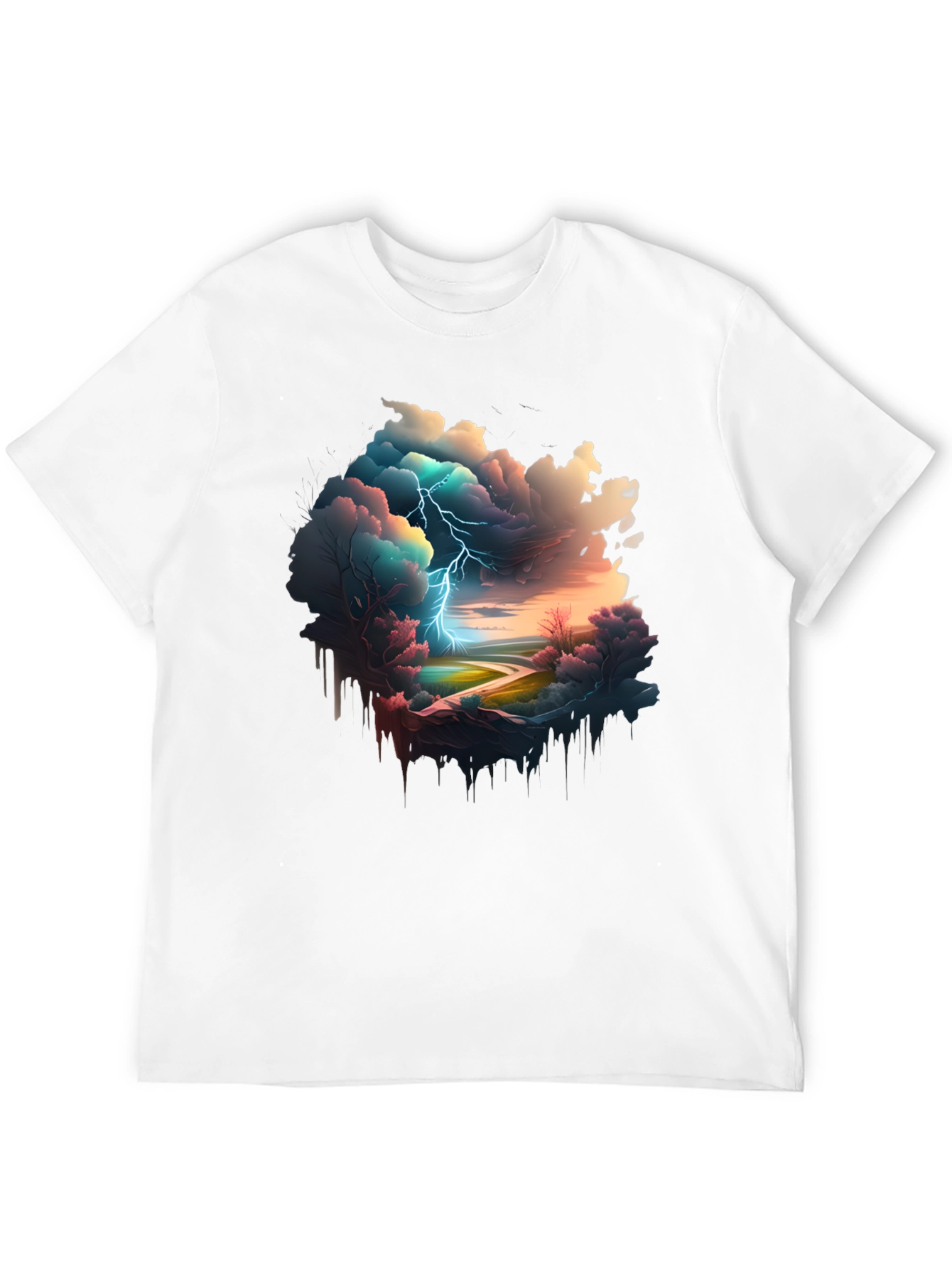 Stormscape Graphic Tee - Unique Design