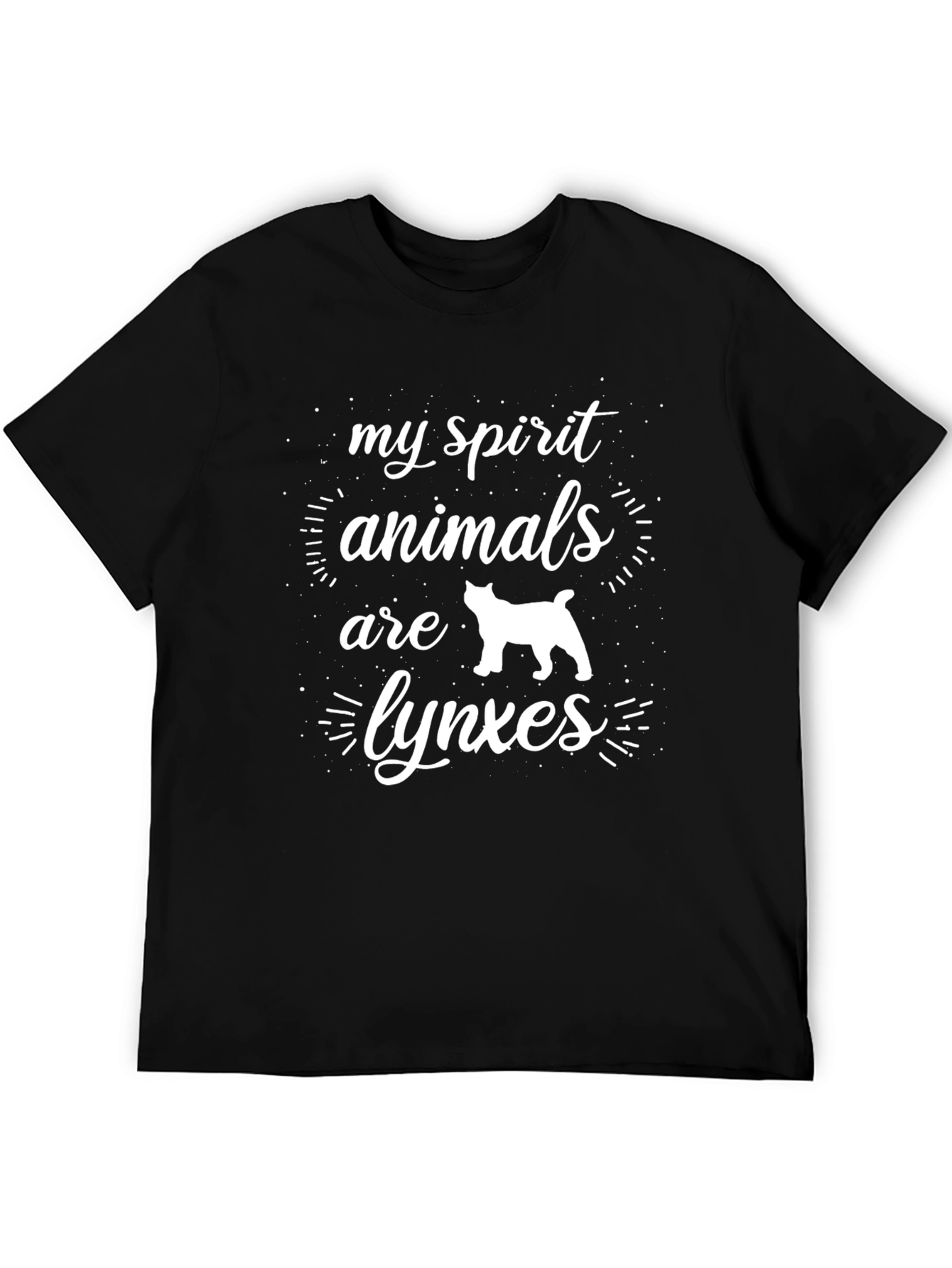 My Spirit Animals Are Lynxes Graphic Tee