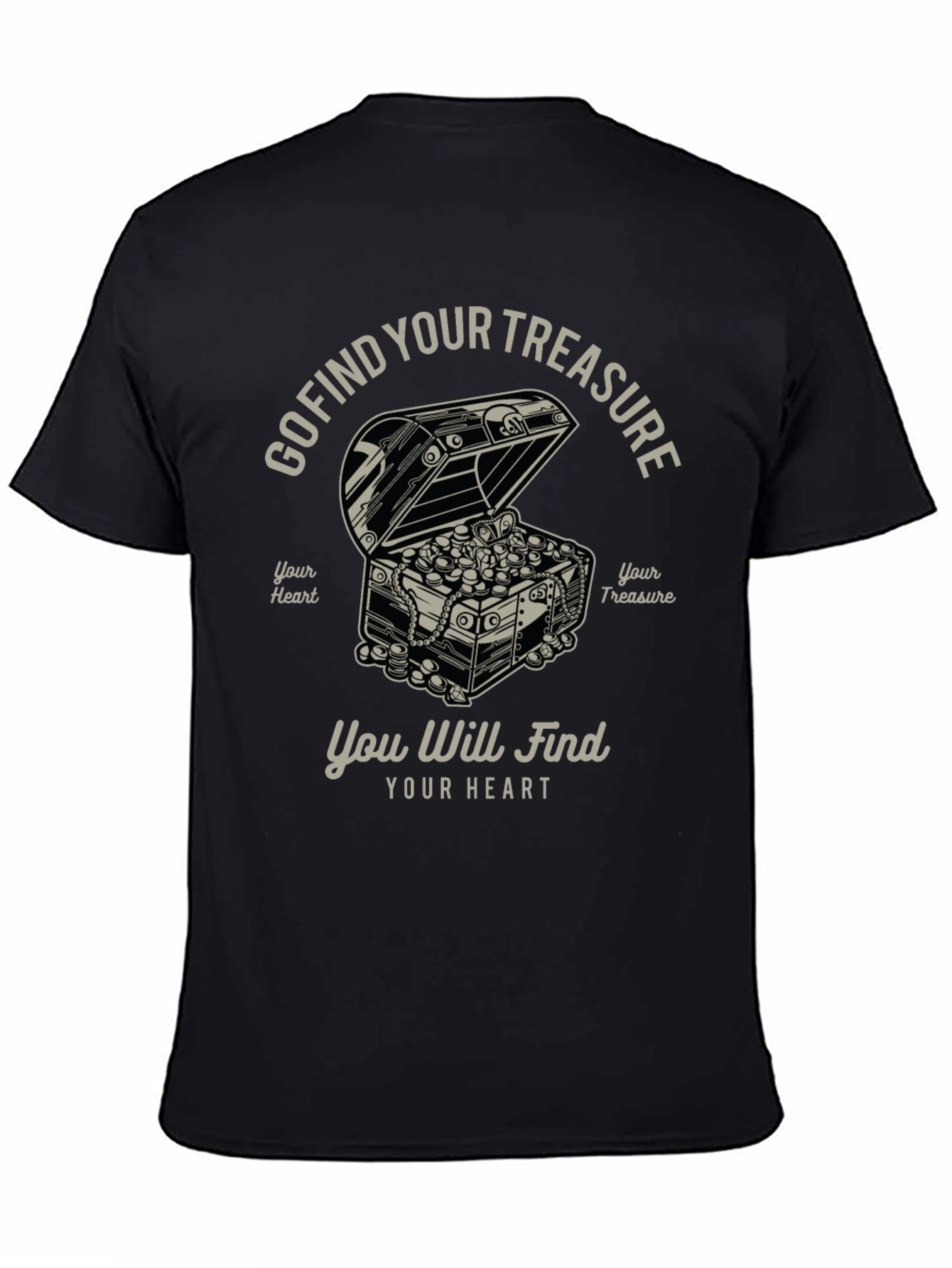 Treasure Hunt Graphic Tee: Go Find Your Treasure