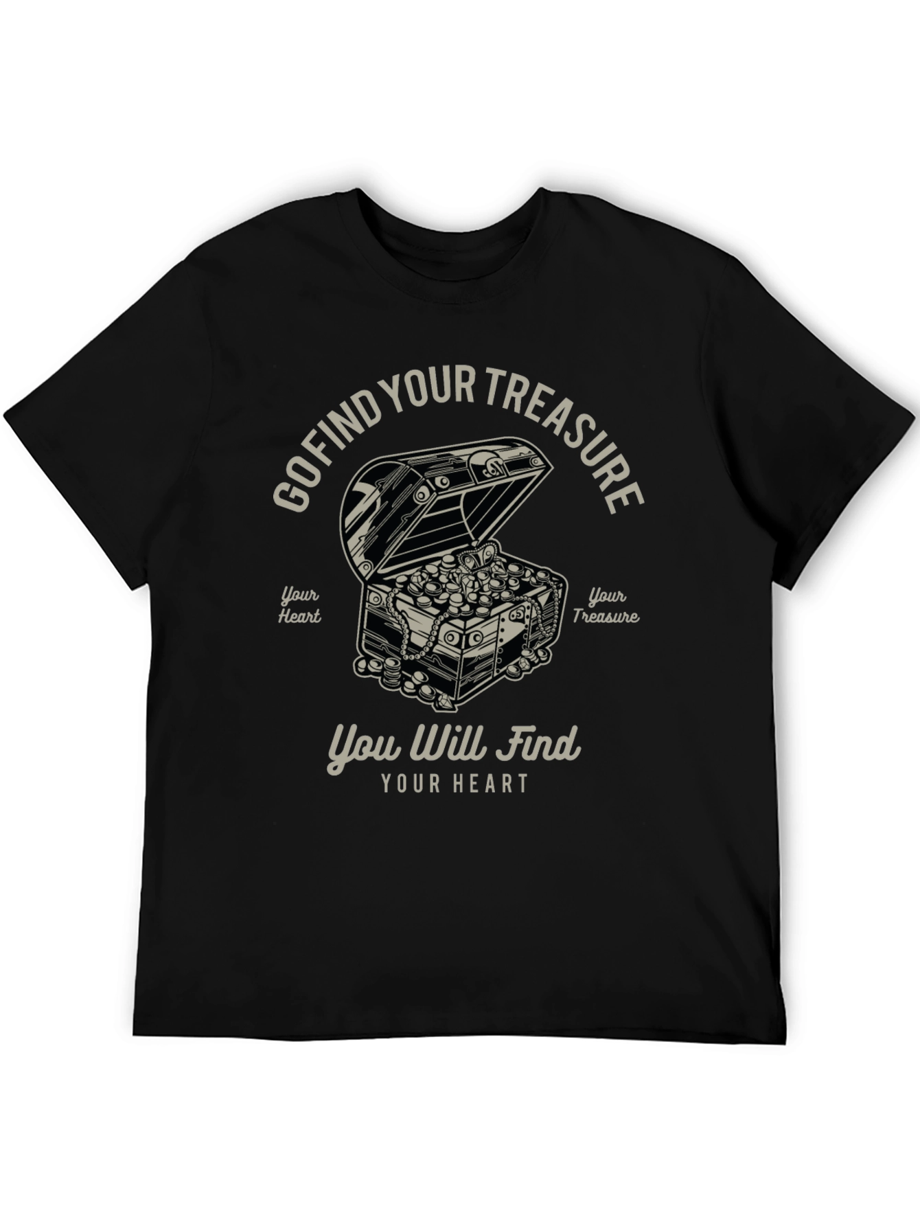 Treasure Hunt Graphic Tee: Go Find Your Treasure