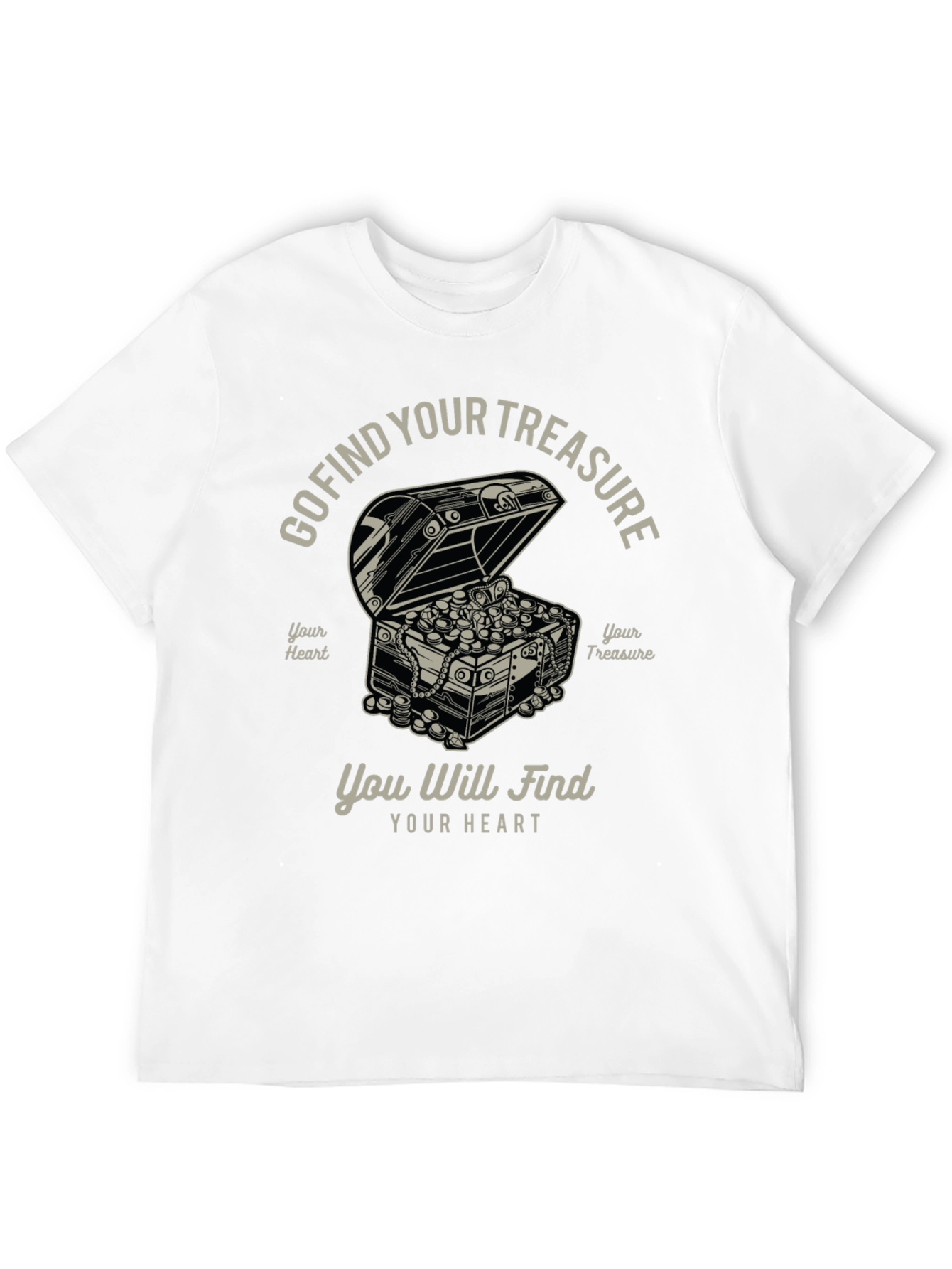 Treasure Hunt Graphic Tee: Go Find Your Treasure