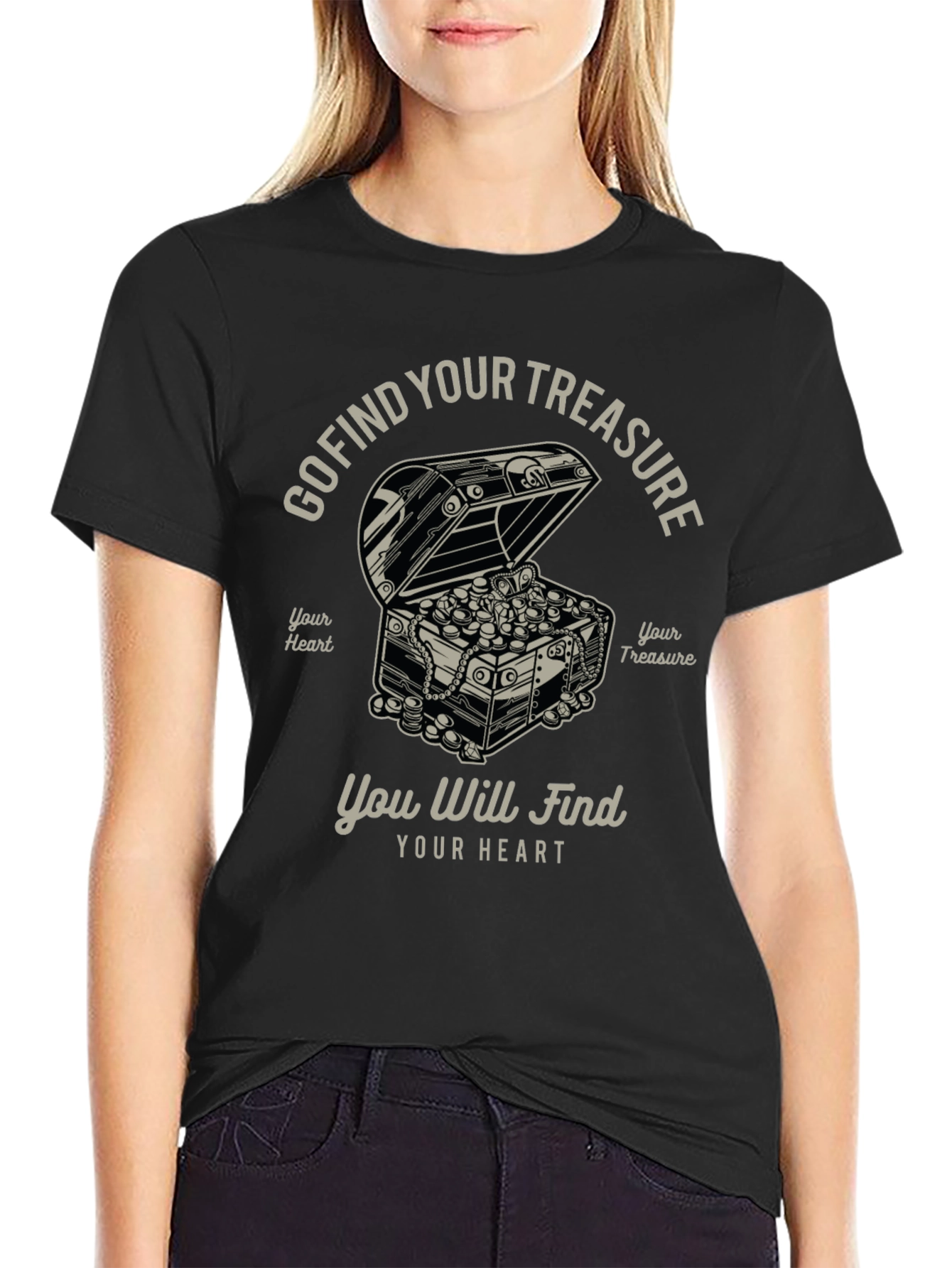 Treasure Hunt Graphic Tee: Go Find Your Treasure