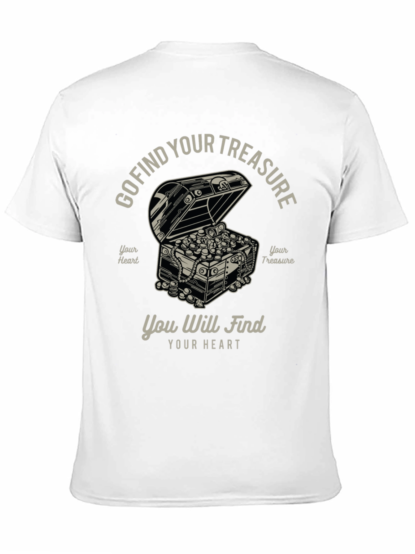 Treasure Hunt Graphic Tee: Go Find Your Treasure