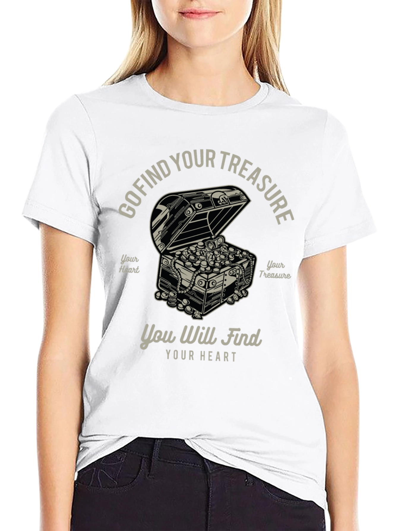 Treasure Hunt Graphic Tee: Go Find Your Treasure