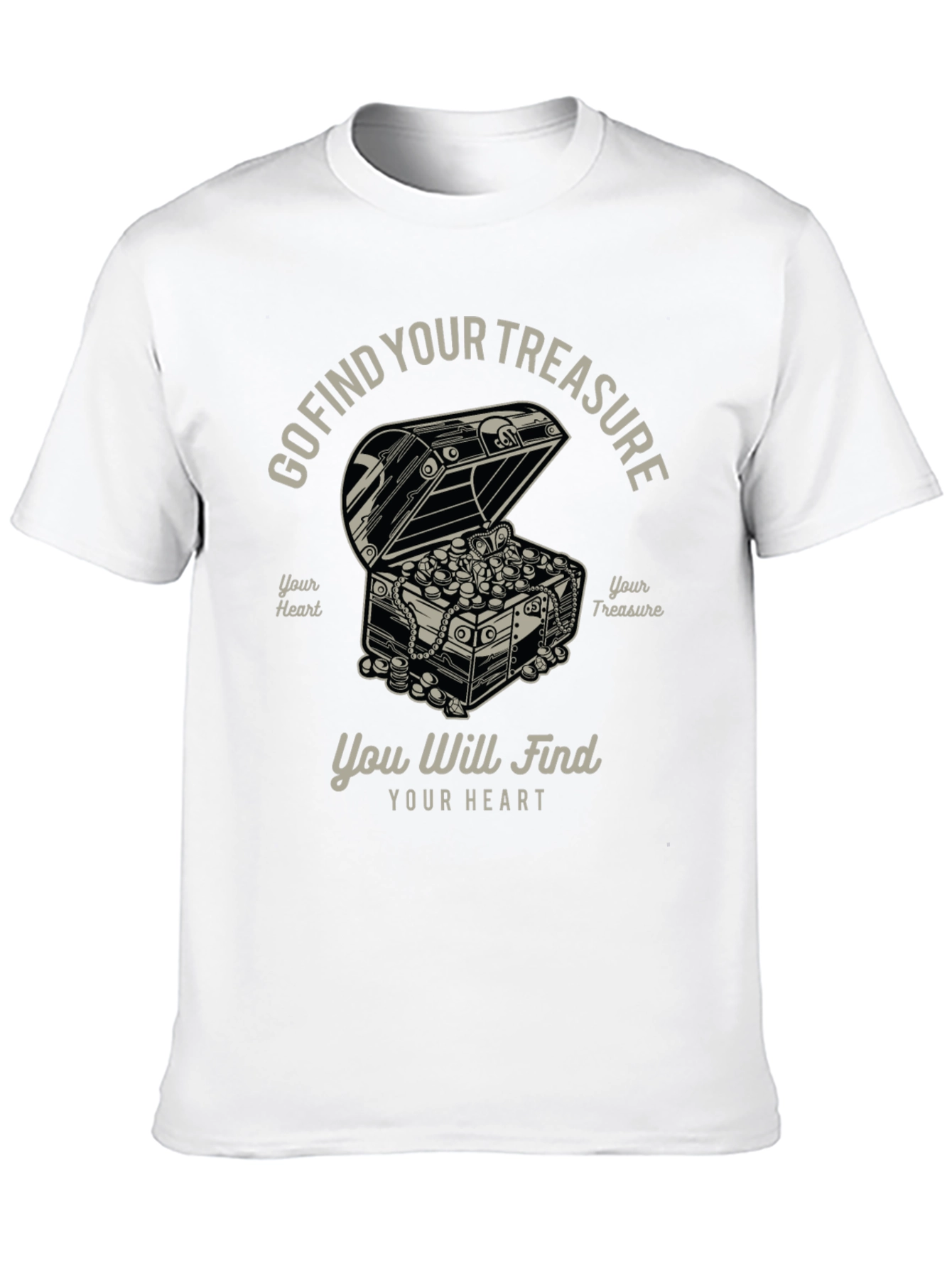 Treasure Hunt Graphic Tee: Go Find Your Treasure