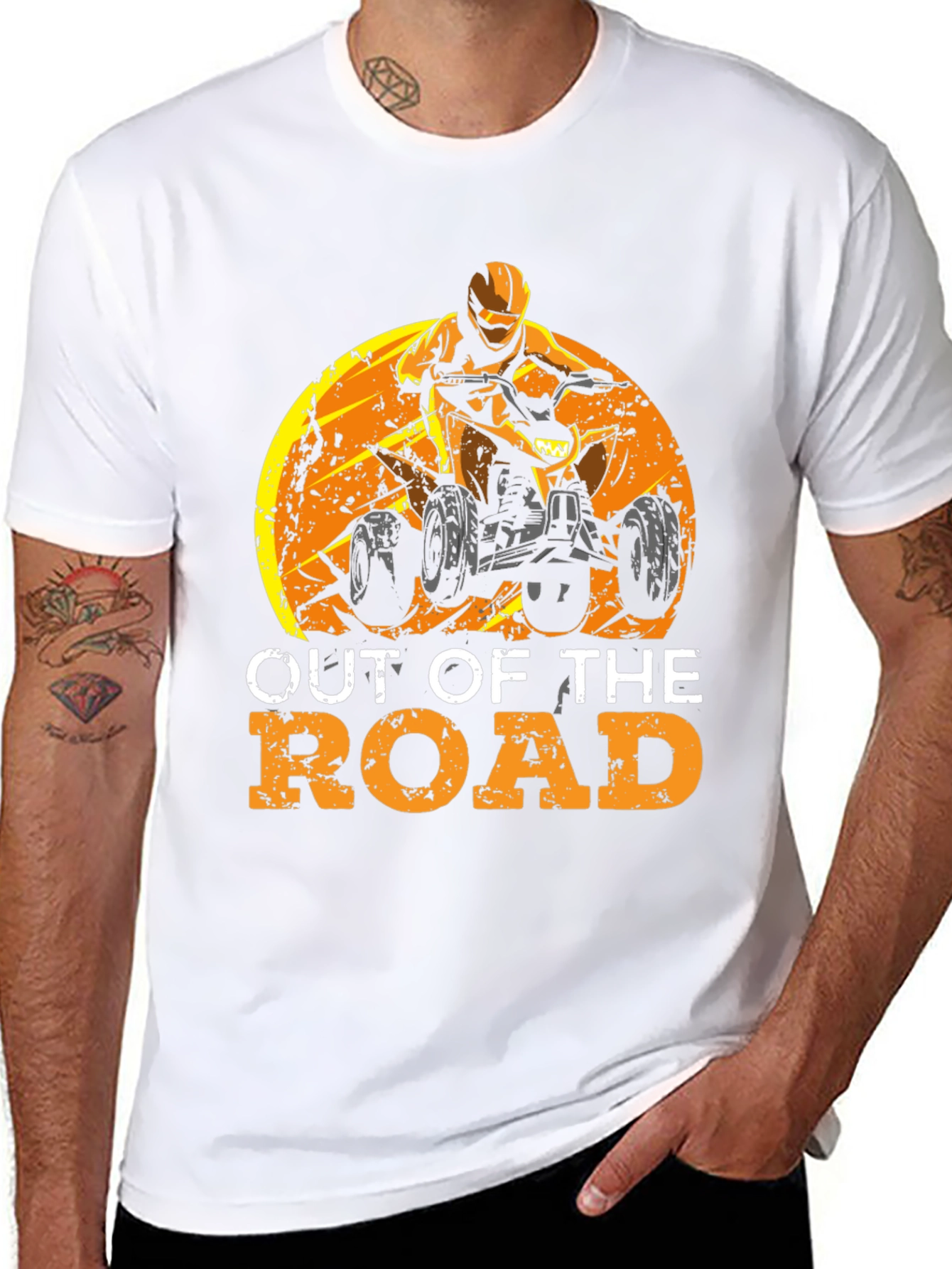 Off-Road ATV Graphic Tee - Black