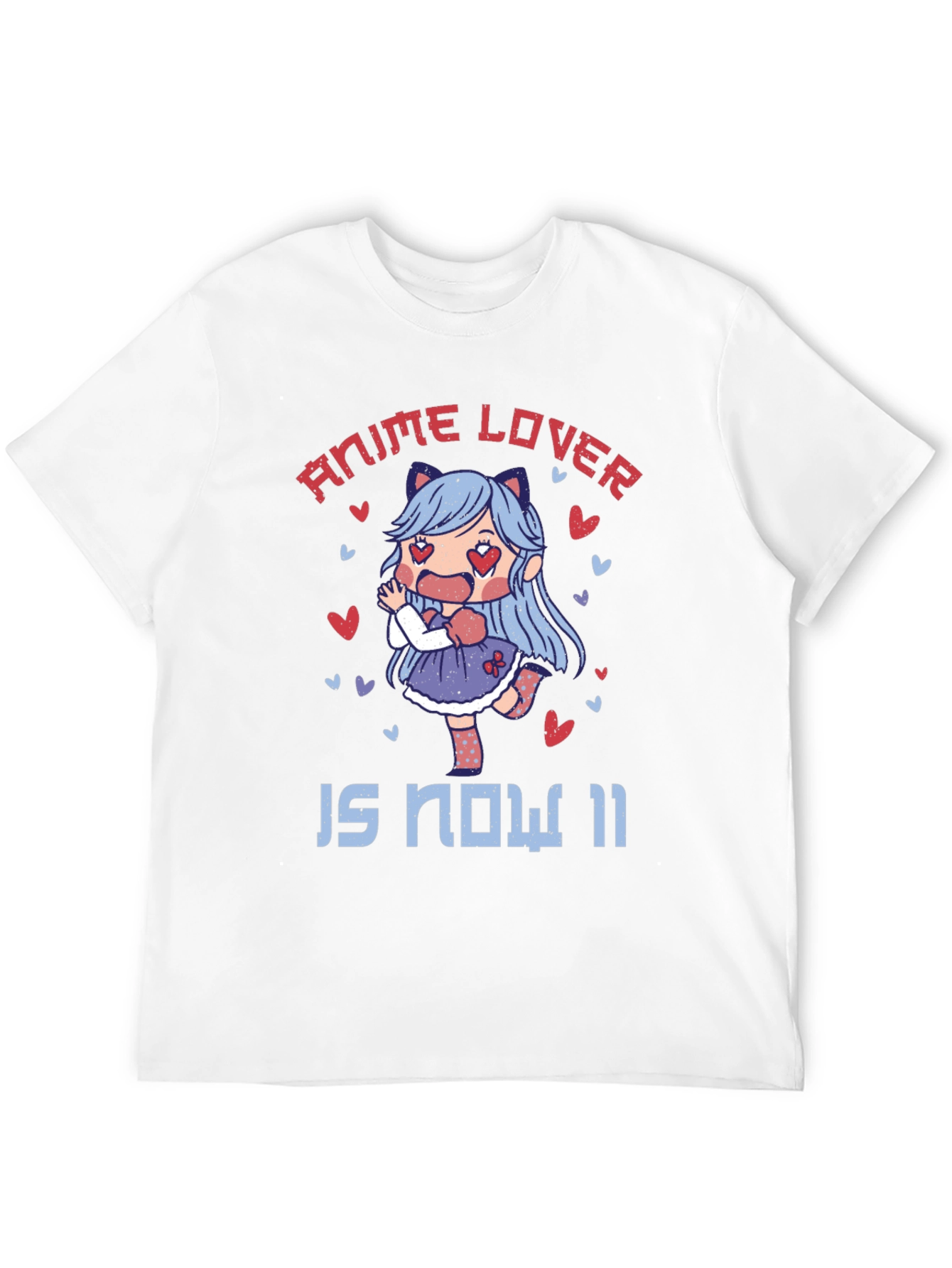 Anime Lover Birthday T-Shirt - Now 11!