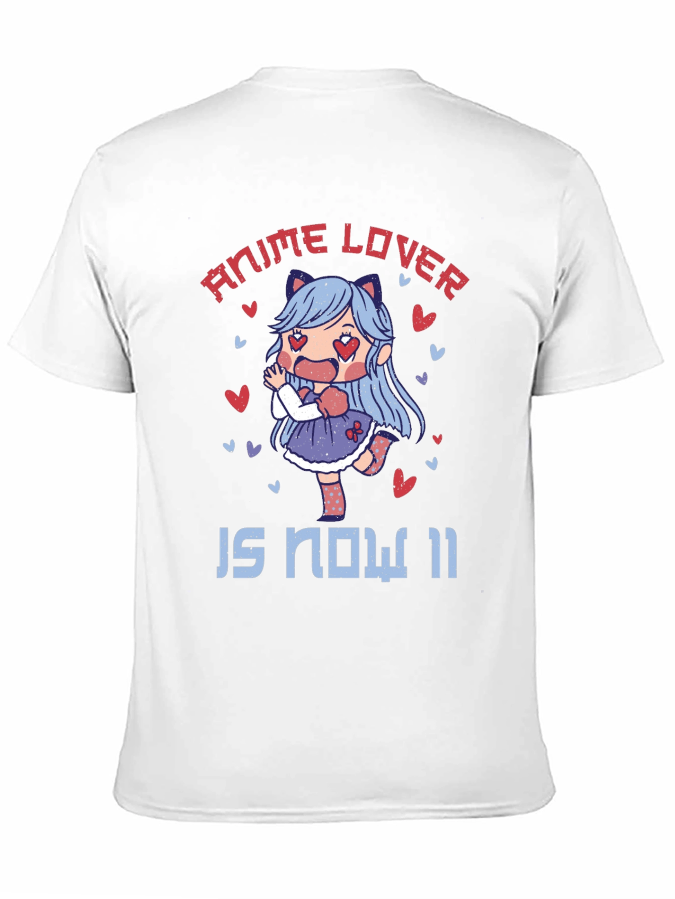 Anime Lover Birthday T-Shirt - Now 11!