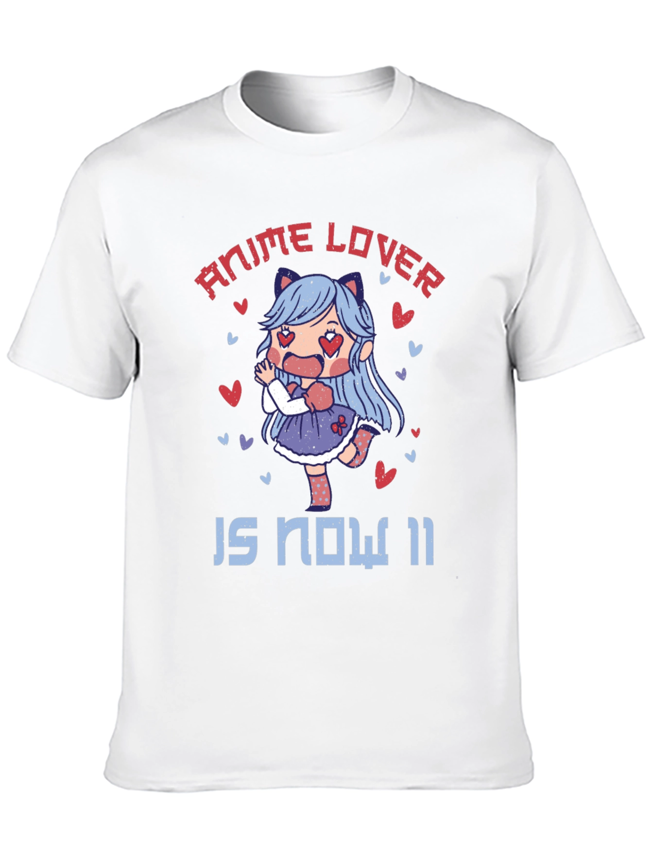 Anime Lover Birthday T-Shirt - Now 11!