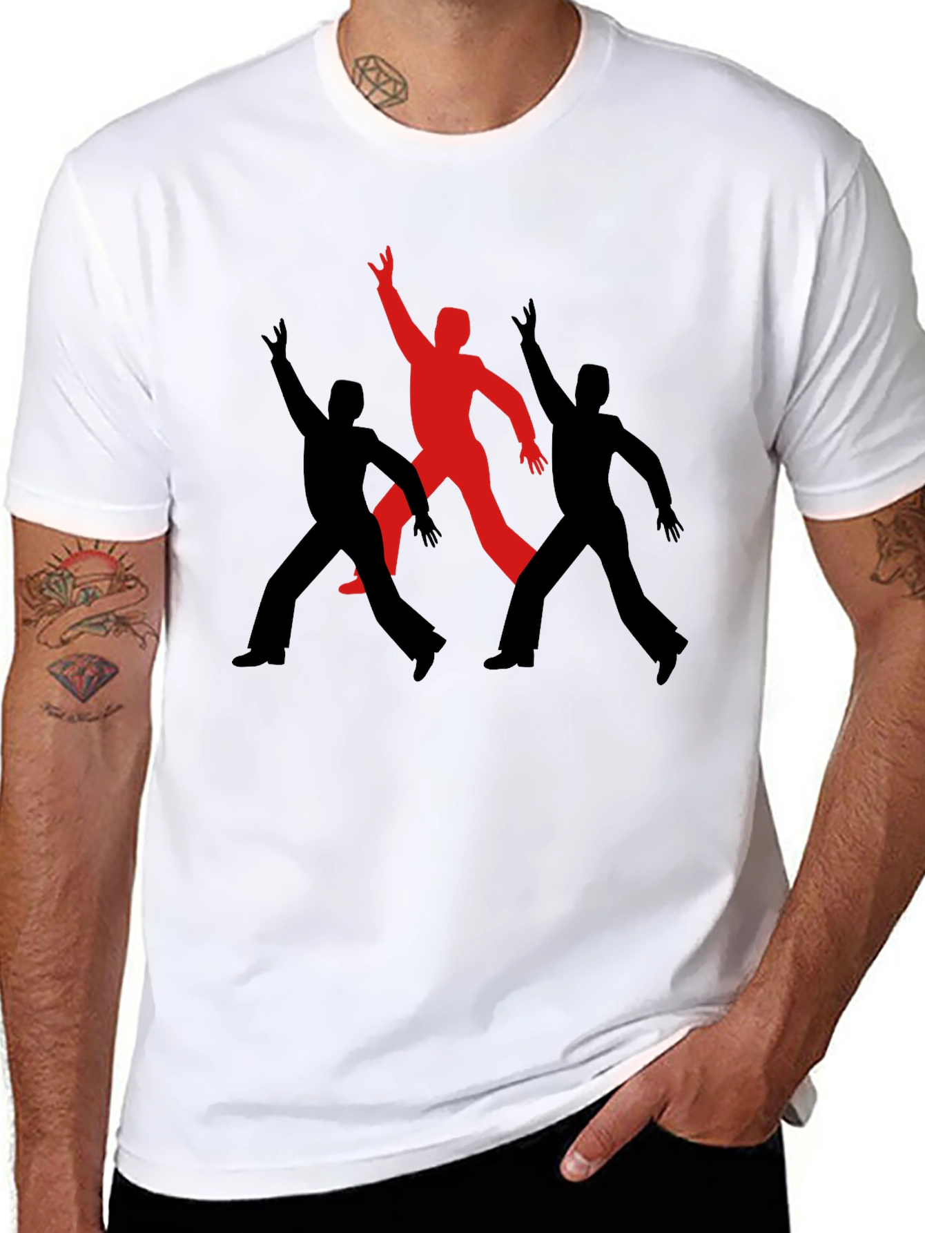 Retro Silhouette Graphic Tee
