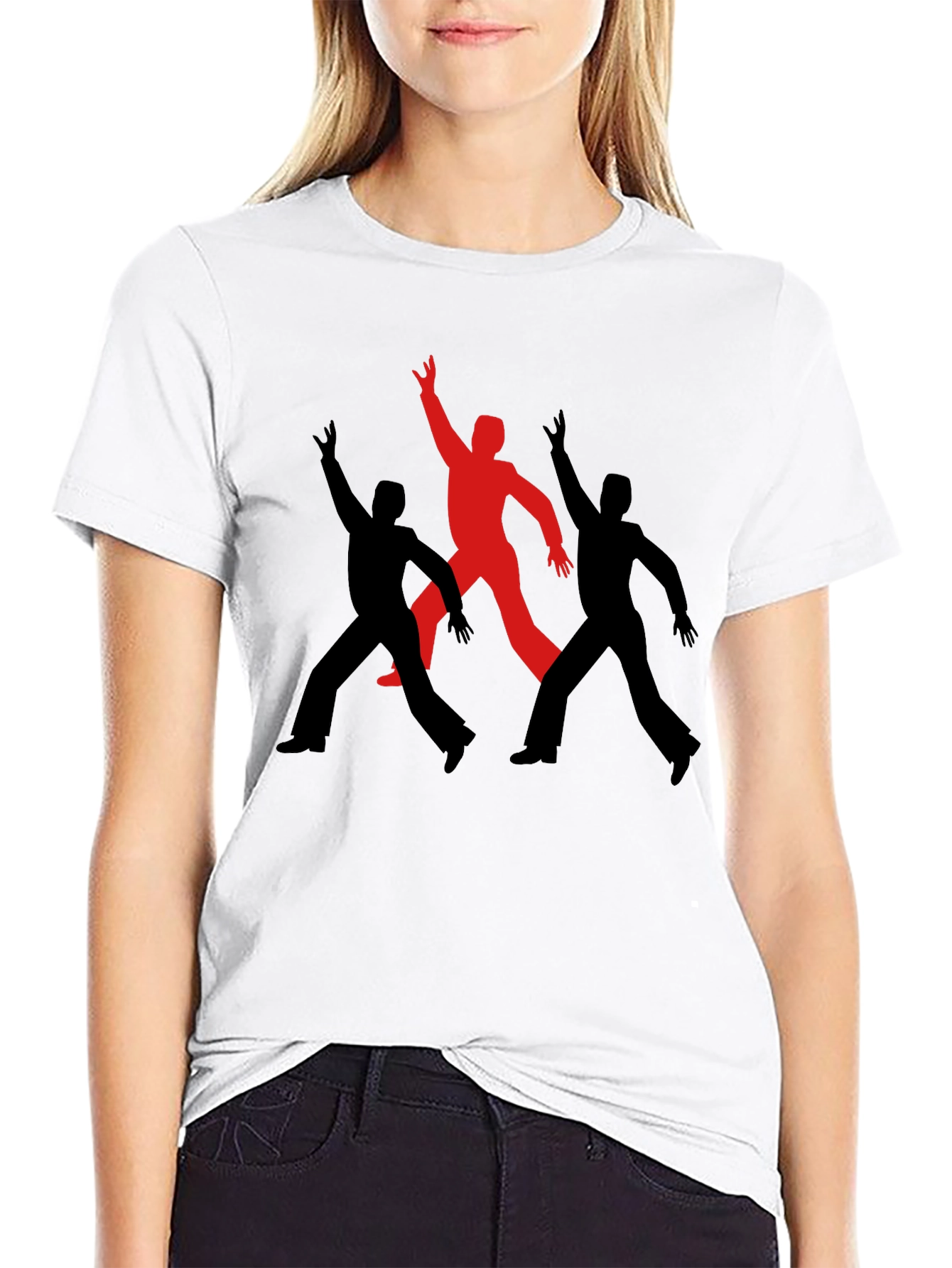 Retro Silhouette Graphic Tee