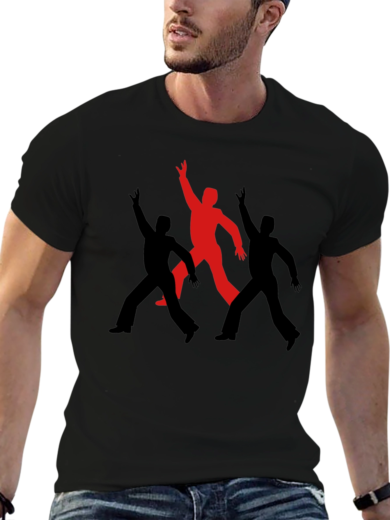 Retro Silhouette Graphic Tee