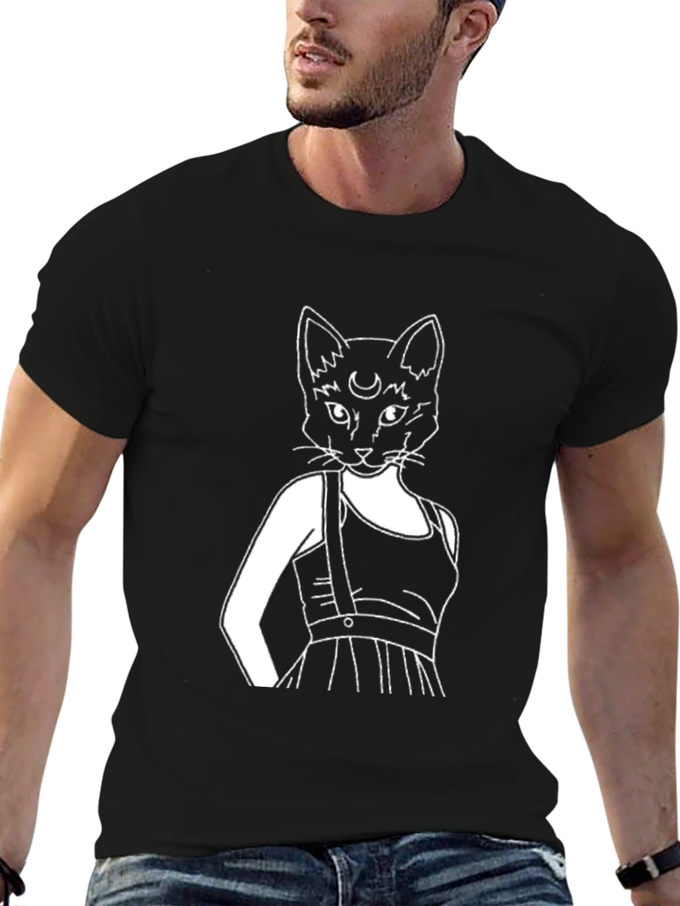 Cat Moon T-Shirt