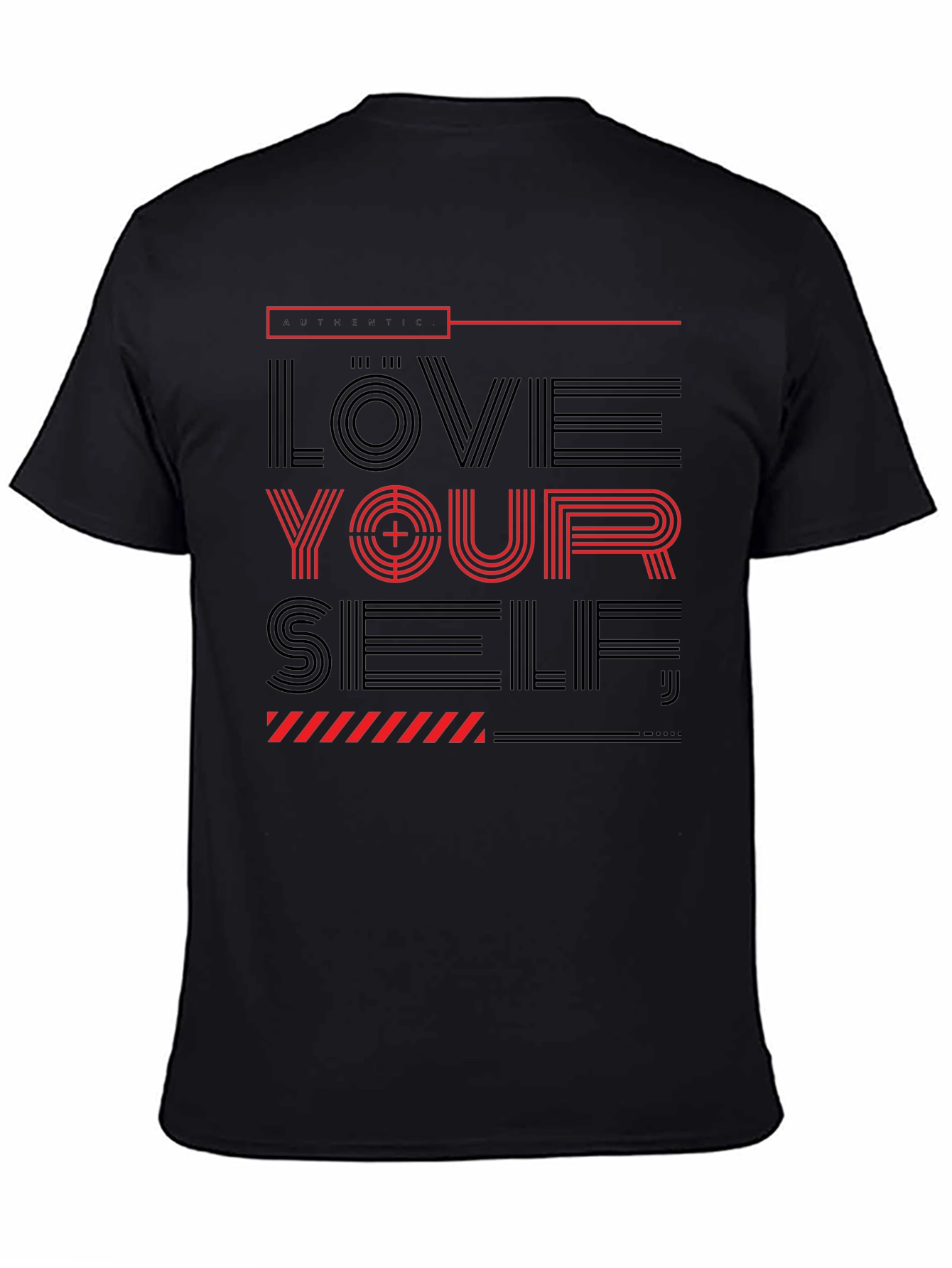 Love Yourself Graphic T-Shirt - Black