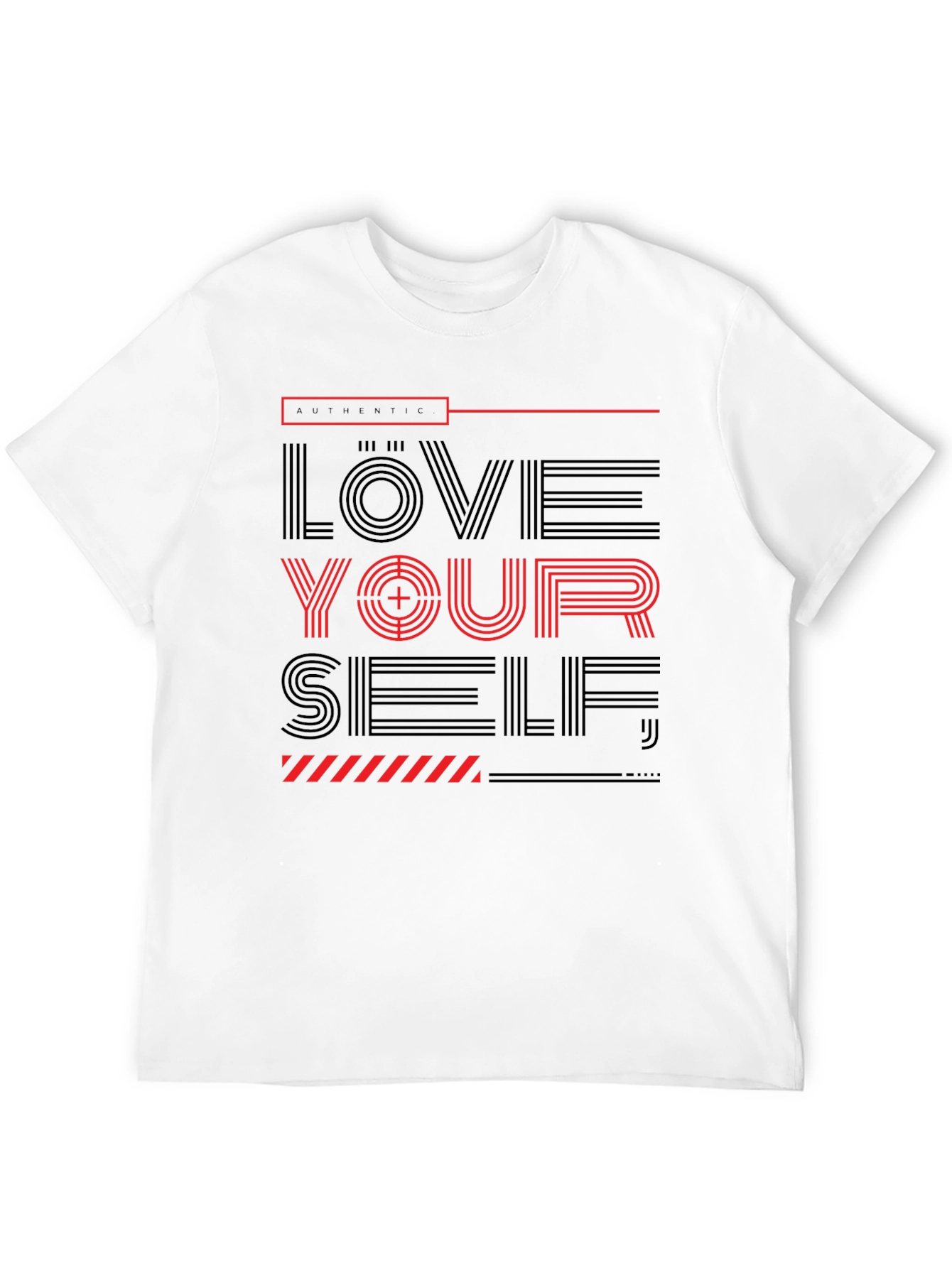 Love Yourself Graphic T-Shirt - Black