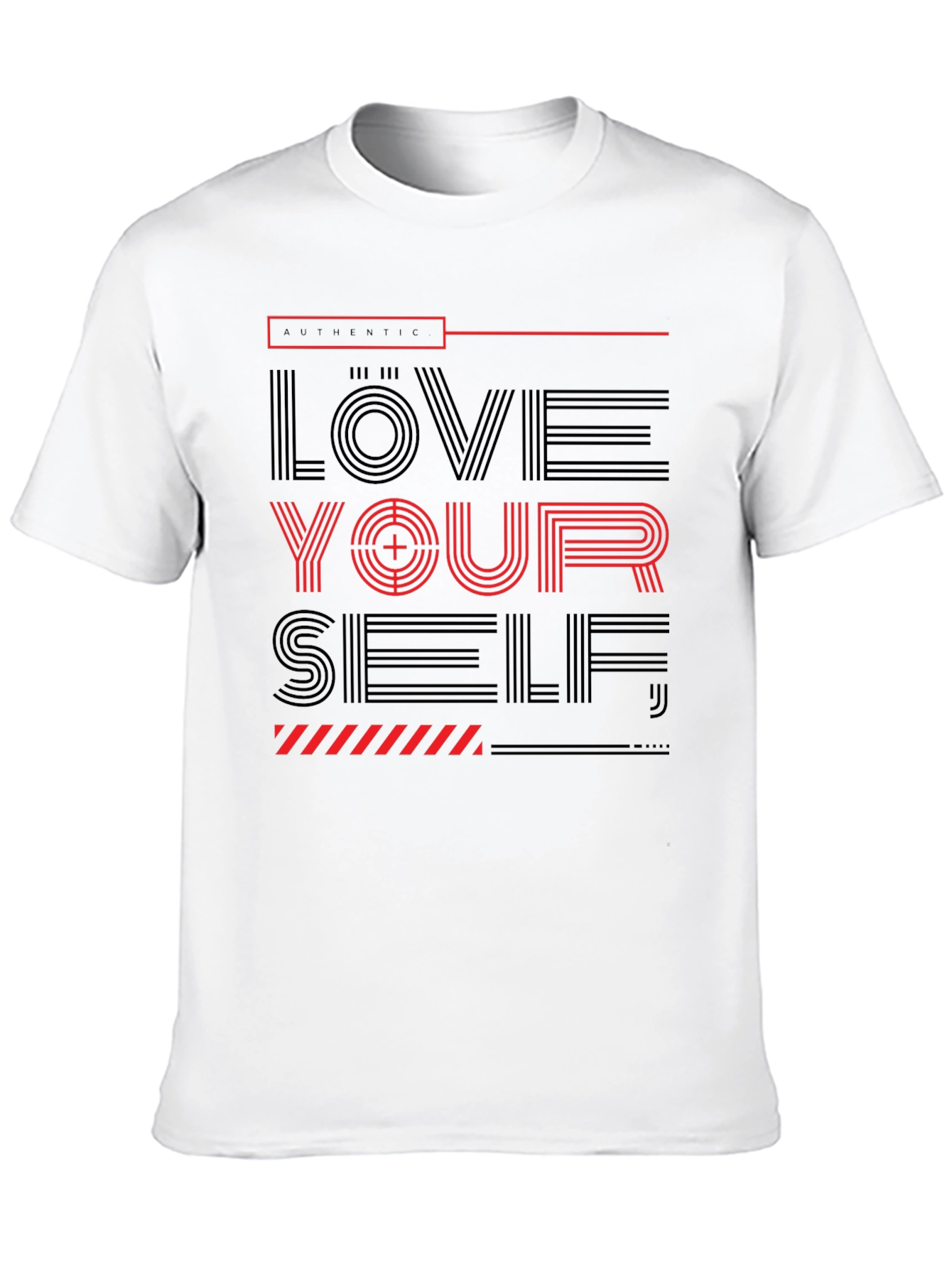 Love Yourself Graphic T-Shirt - Black