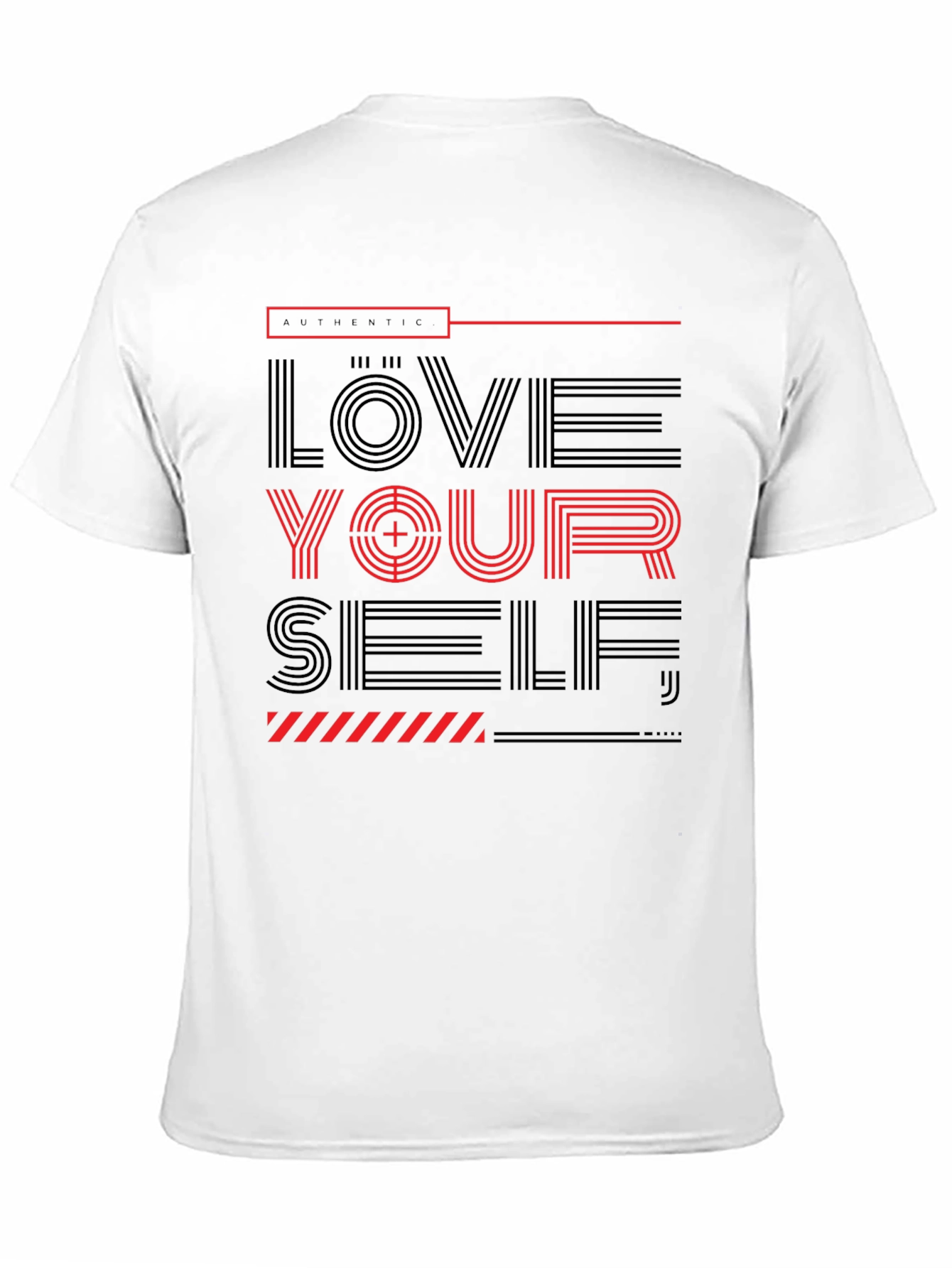 Love Yourself Graphic T-Shirt - Black