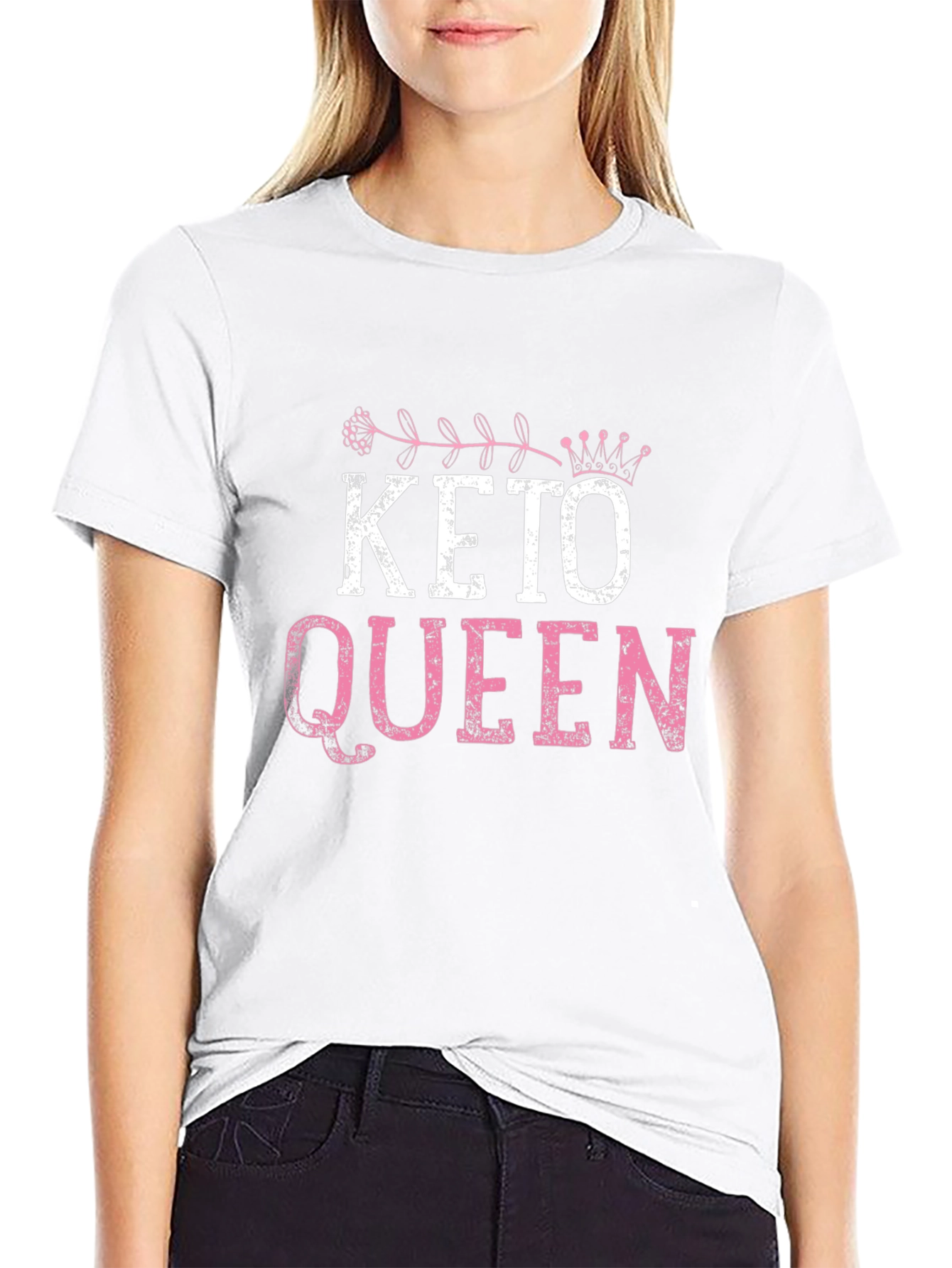 Keto Queen Graphic Tee - Trendy & Comfortable