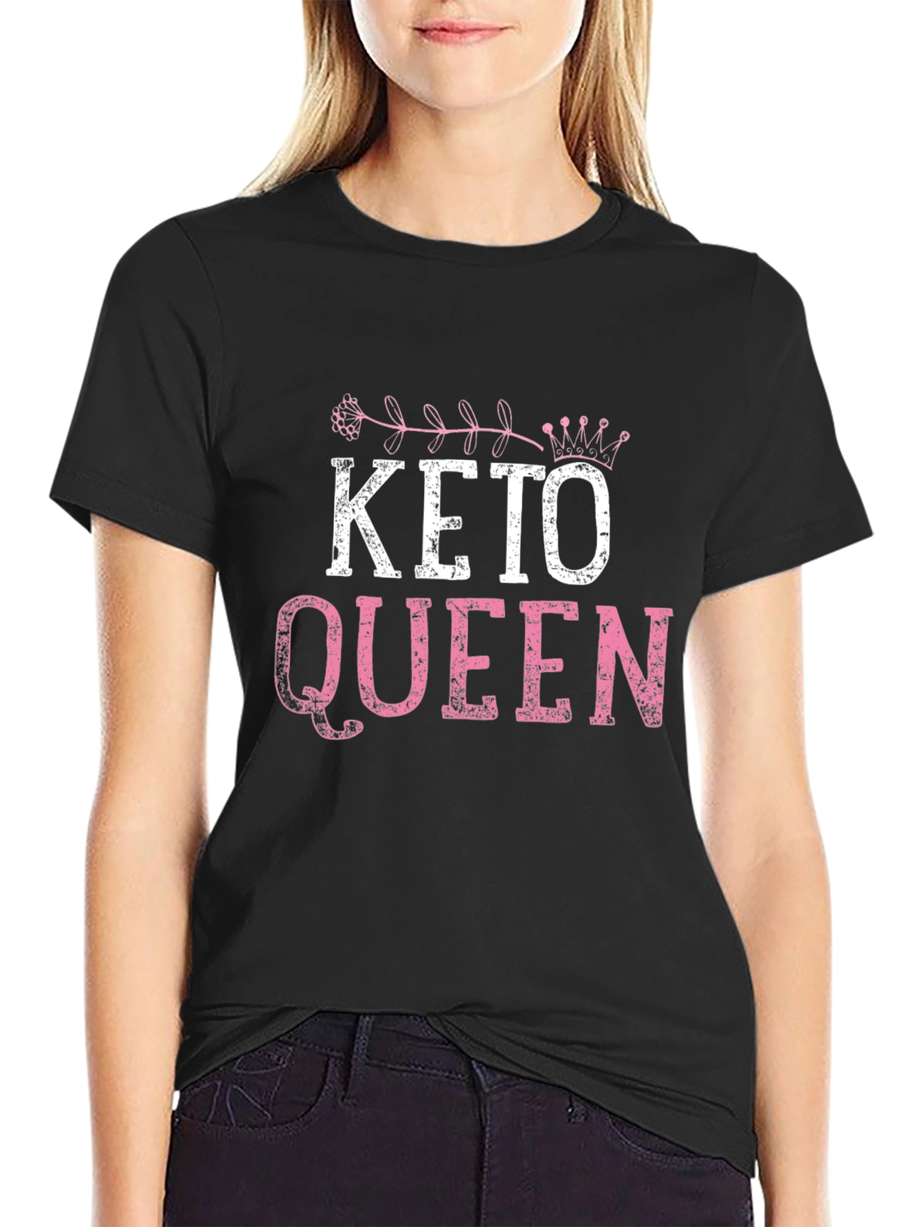 Keto Queen Graphic Tee - Trendy & Comfortable