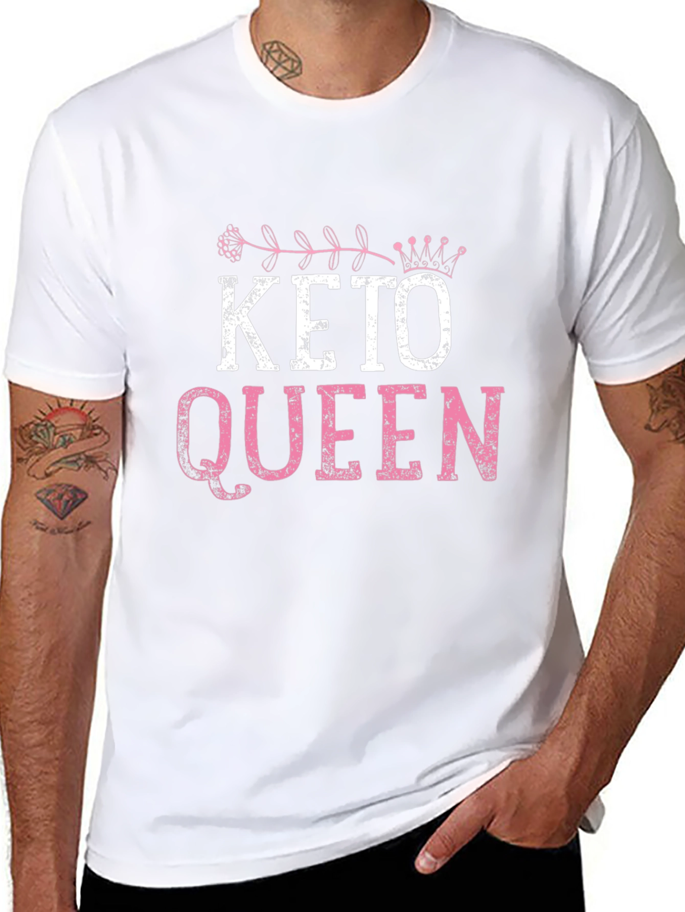 Keto Queen Graphic Tee - Trendy & Comfortable