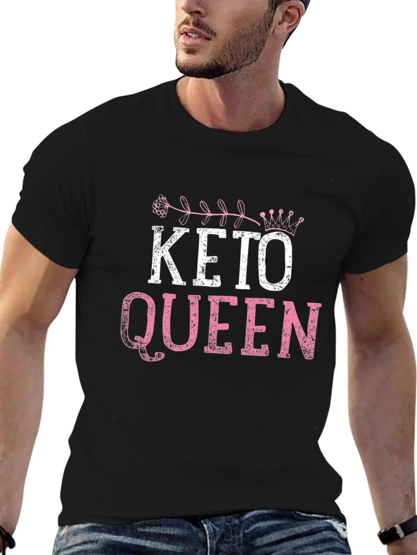 Keto Queen Graphic Tee - Trendy & Comfortable